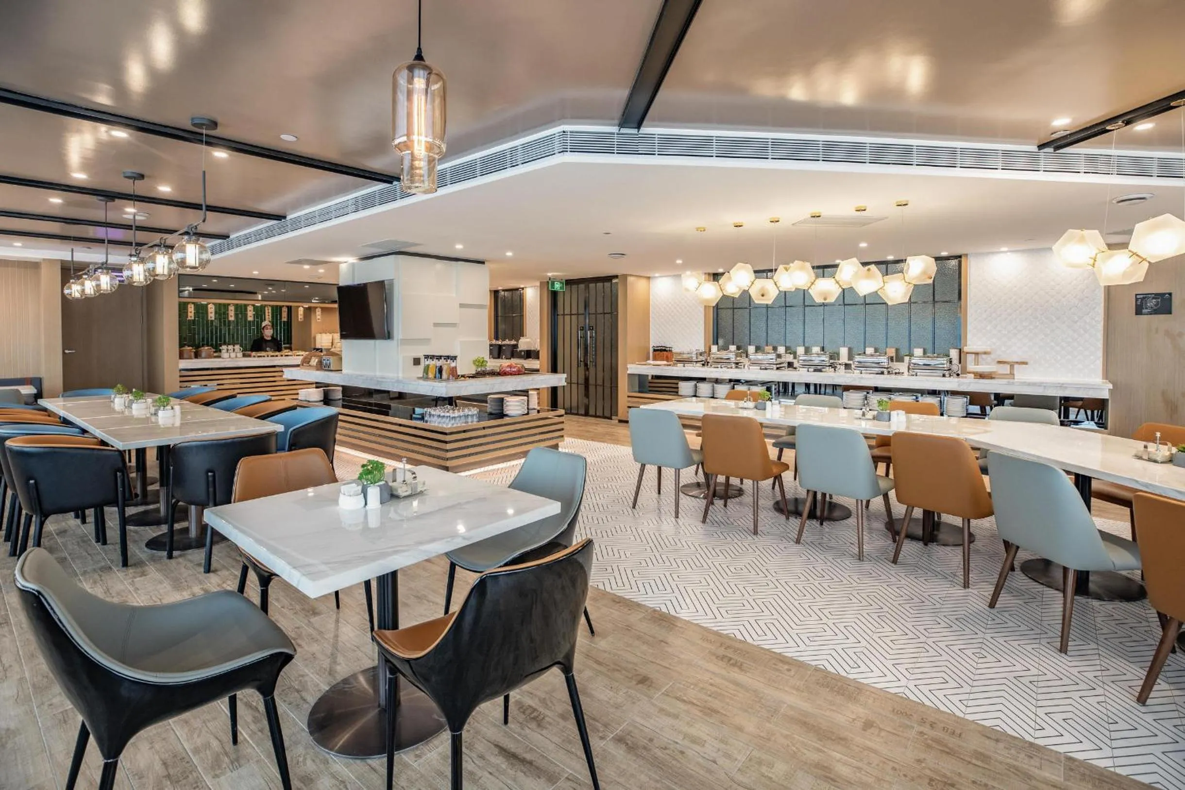 Restaurant/places to eat in Atour Hotel Jinan Grand View Garden