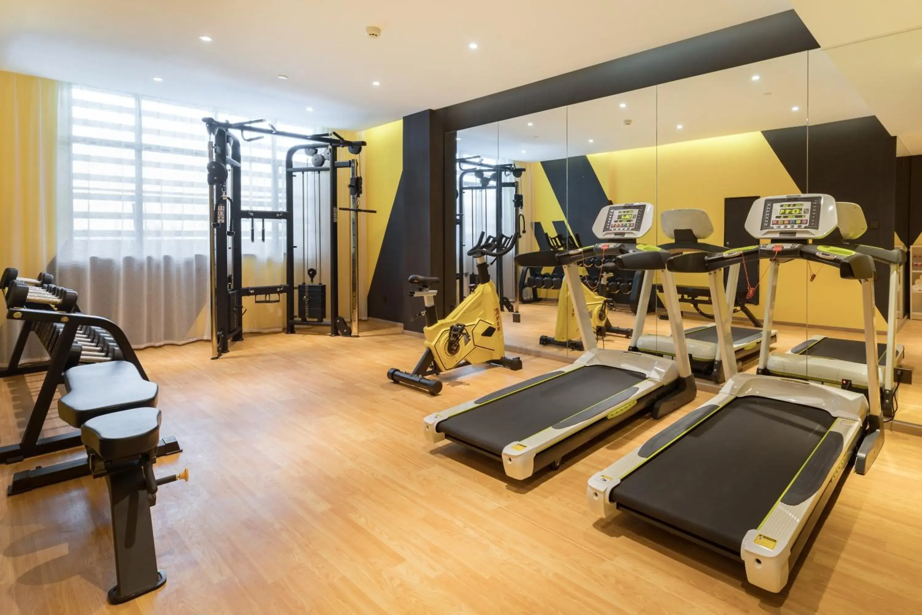 Fitness centre/facilities in Atour Hotel Guangzhou Huadu Square Fitness centre/facilities in Atour Hotel Guangzhou Huadu Square