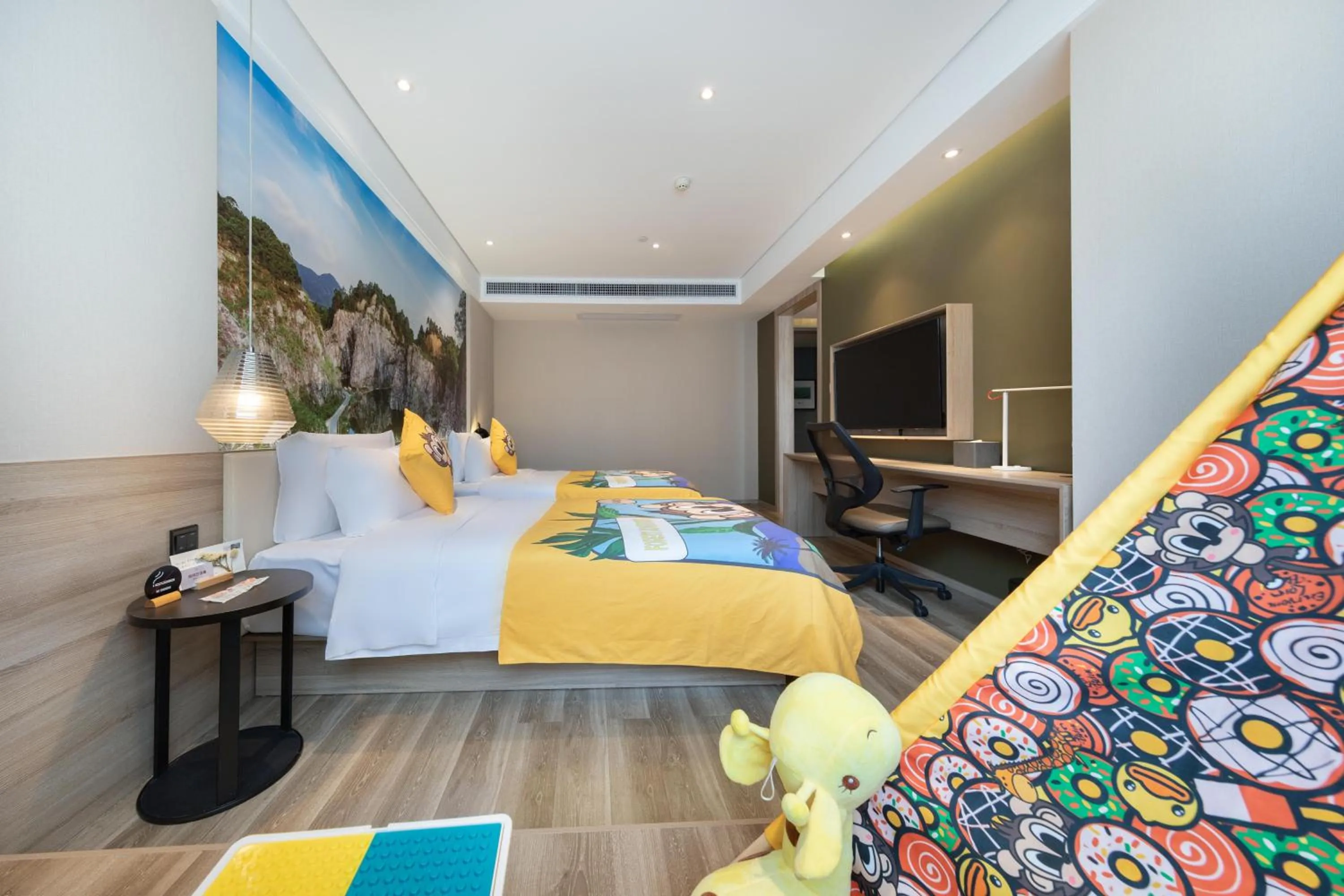 Bed in Atour Hotel Guangzhou Huadu Square