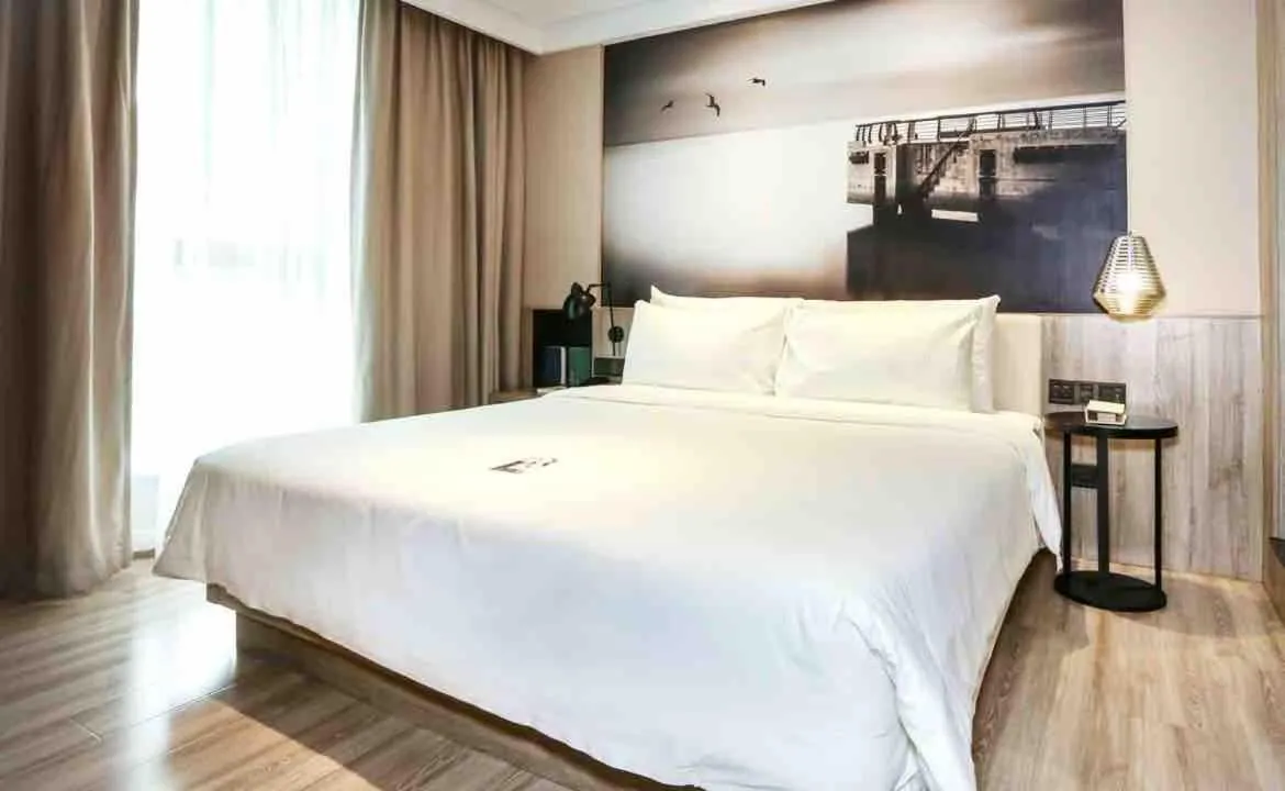 Bed in Atour Hotel Shenzhen Nanshan Coast City