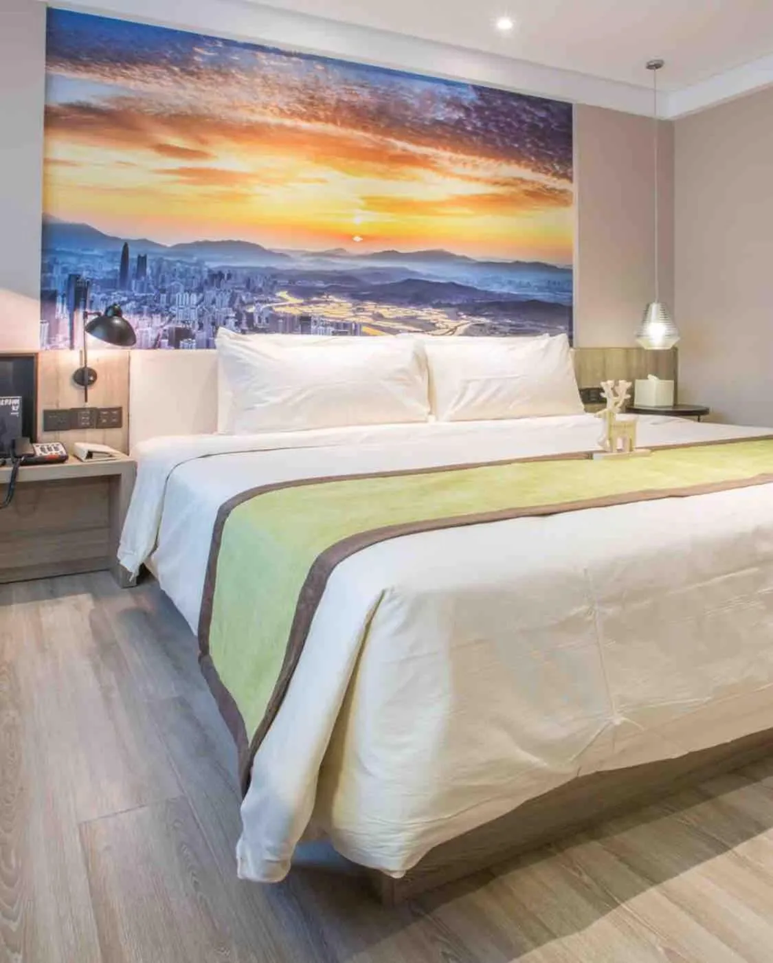 Bed in Atour Hotel Shenzhen Nanshan Coast City