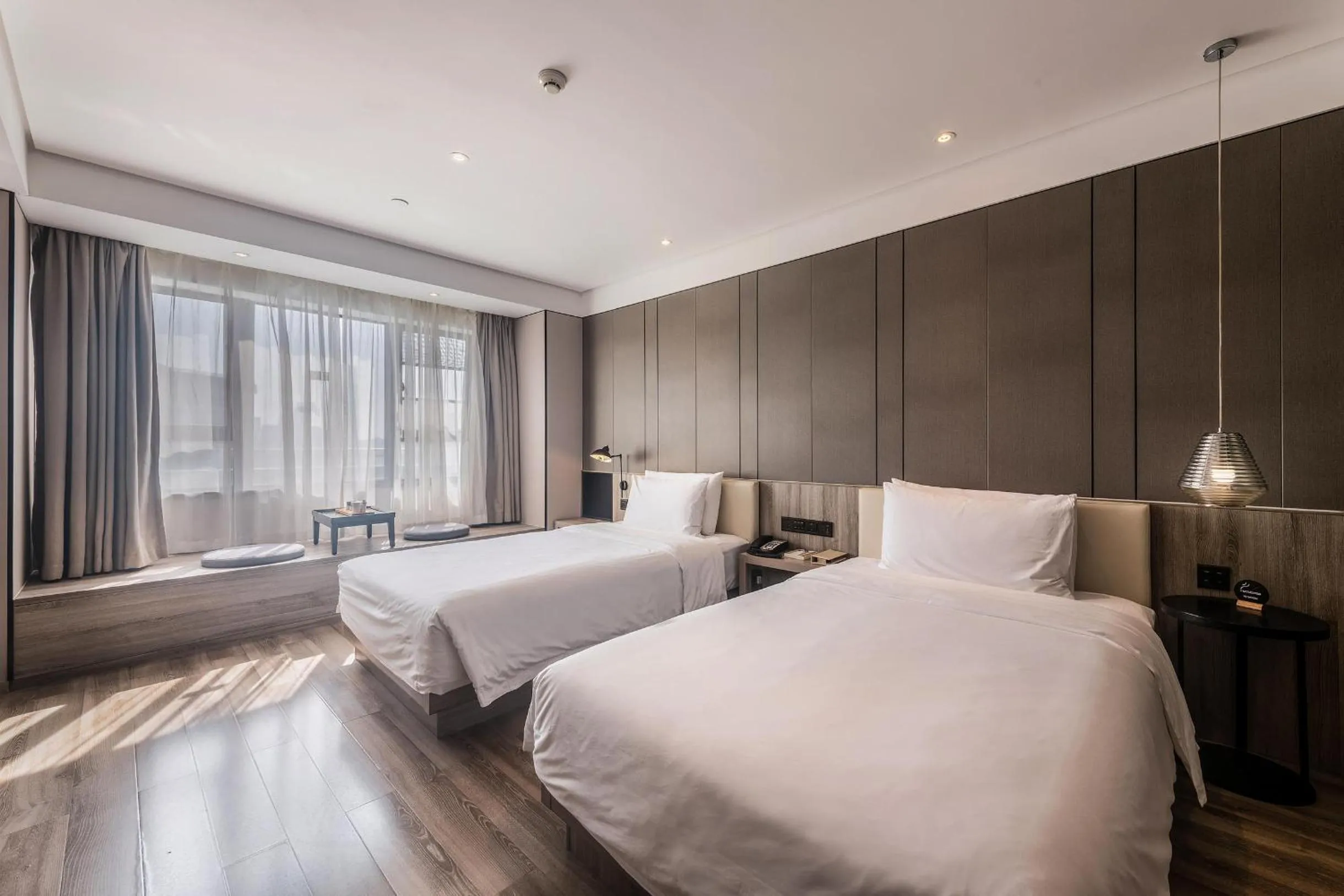 Bed in Atour Hotel Shenzhen Nanshan Coast City