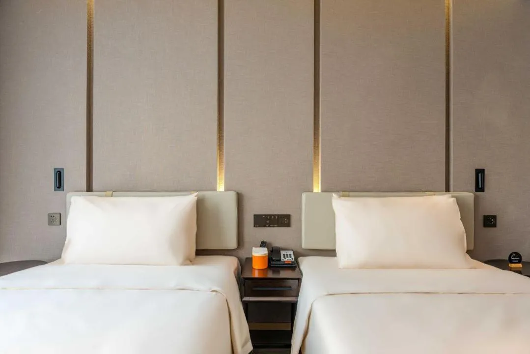 Bed in Atour Hotel Beijing Dahongmen Yintai