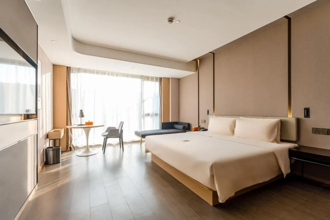 Bed in Atour Hotel Beijing Dahongmen Yintai