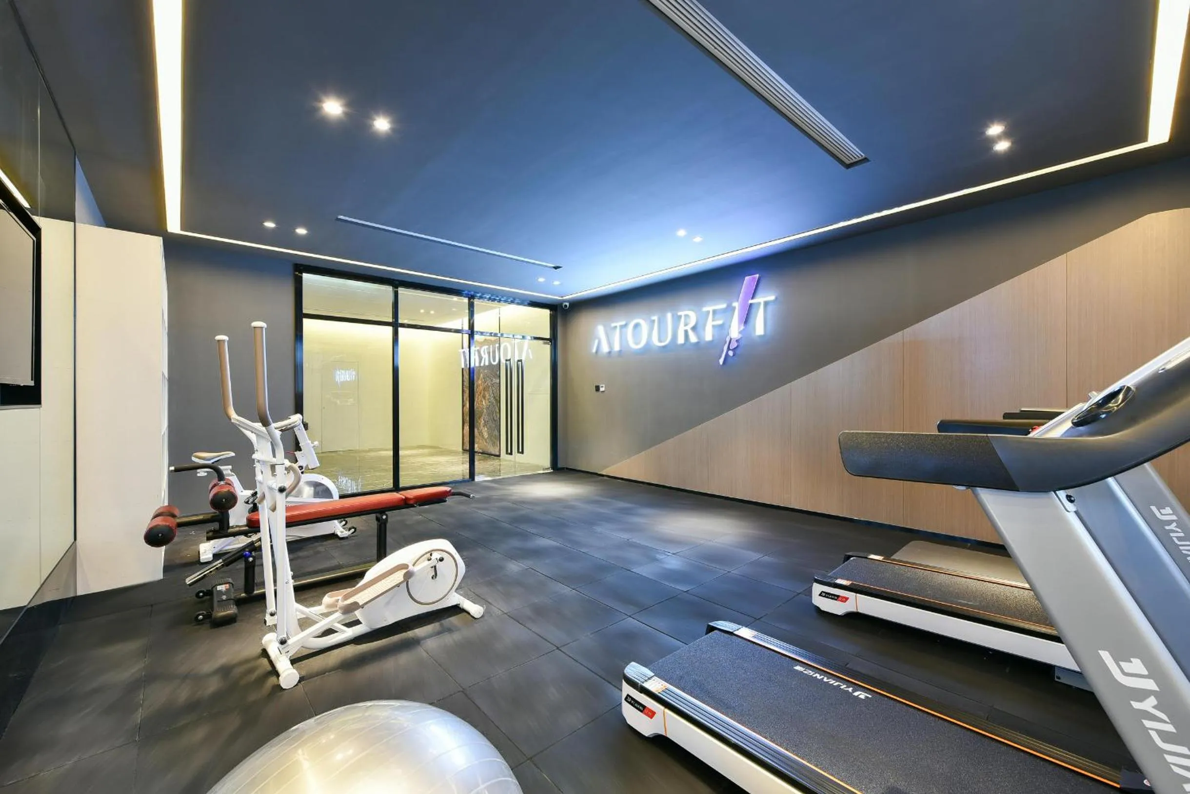 Fitness centre/facilities in Atour Hotel Beijing Wangjing 798 Art District