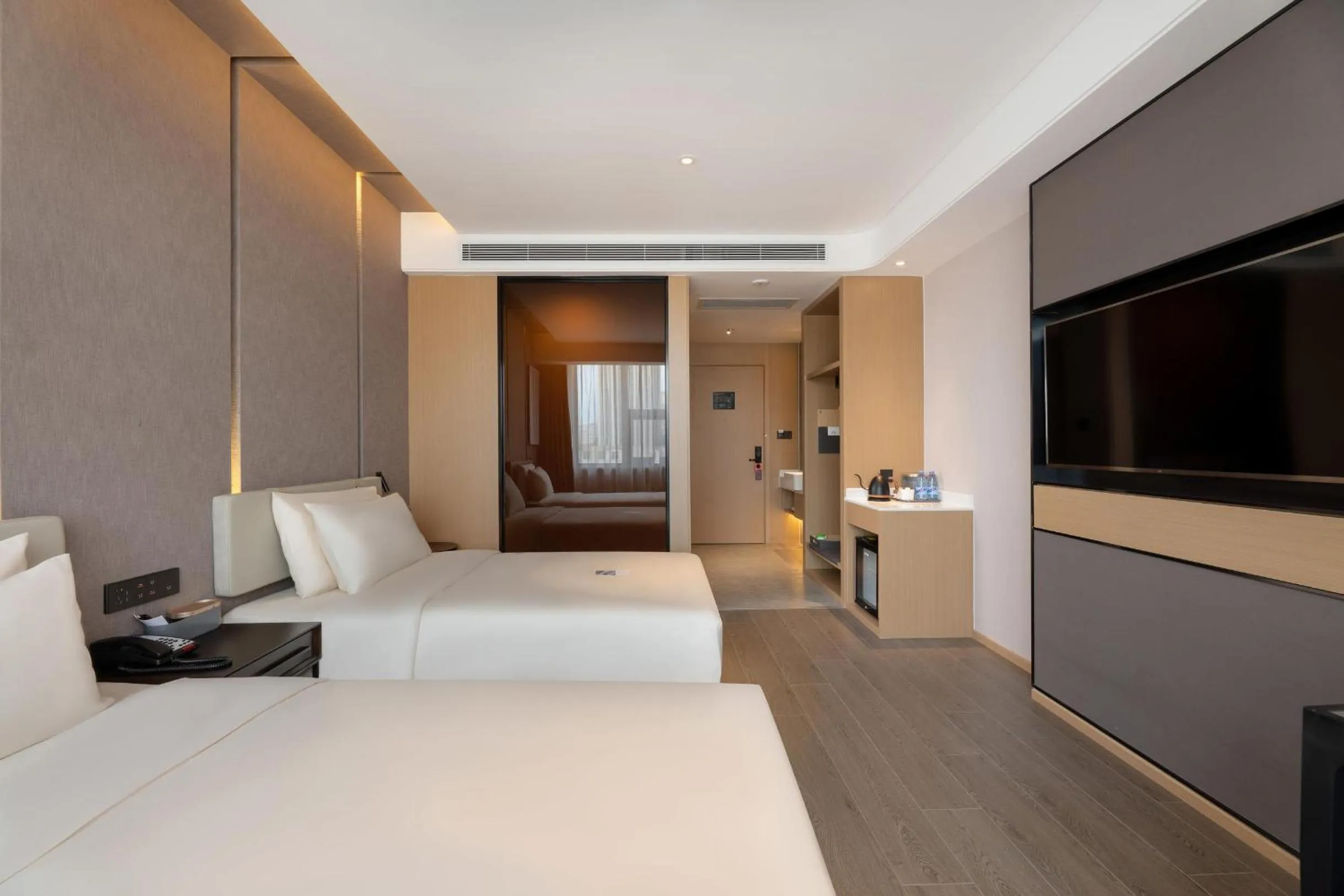 Bed in Atour S Hotel Xinghai Square