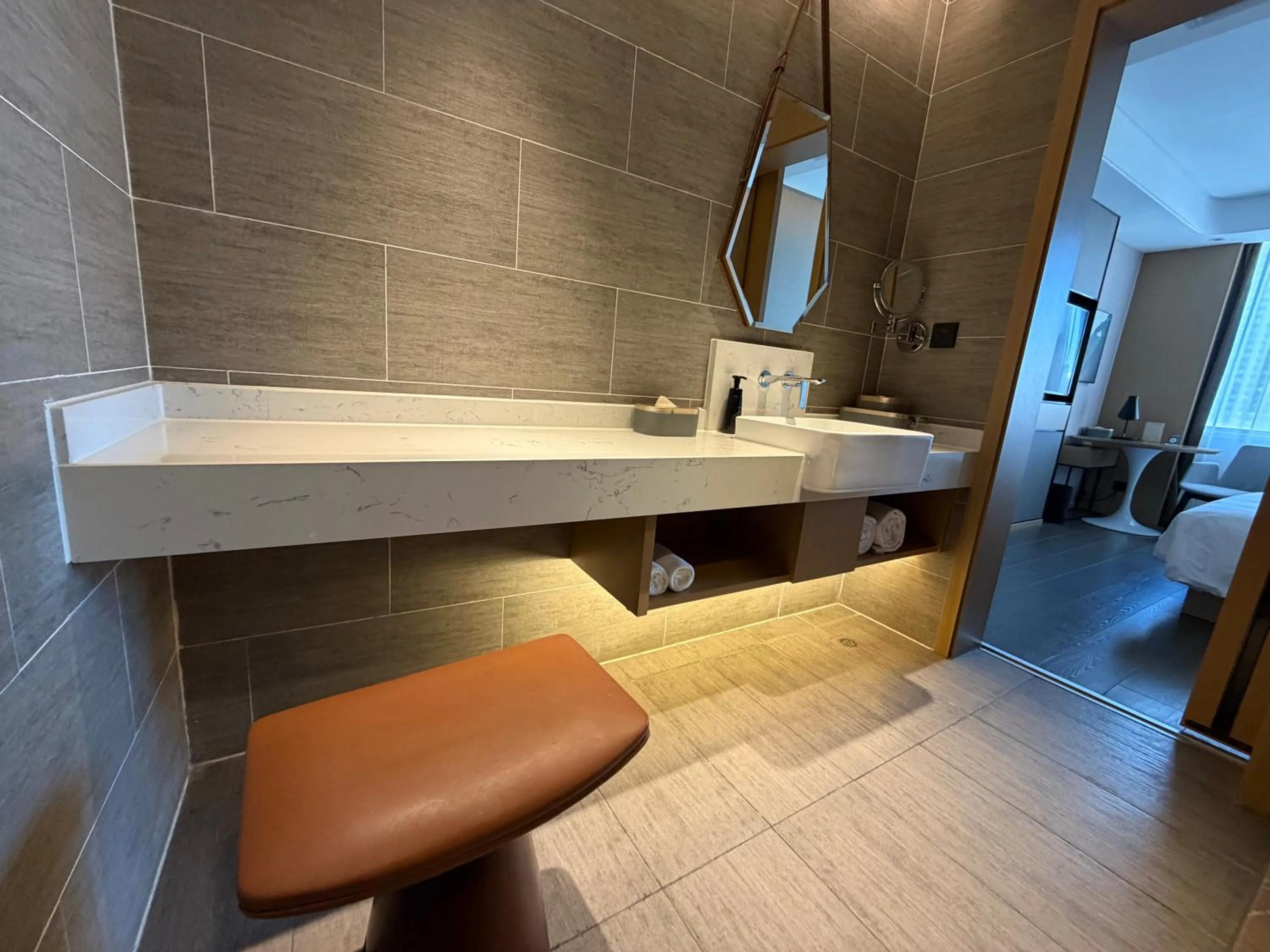 Bathroom in Atour S Hotel Xinghai Square