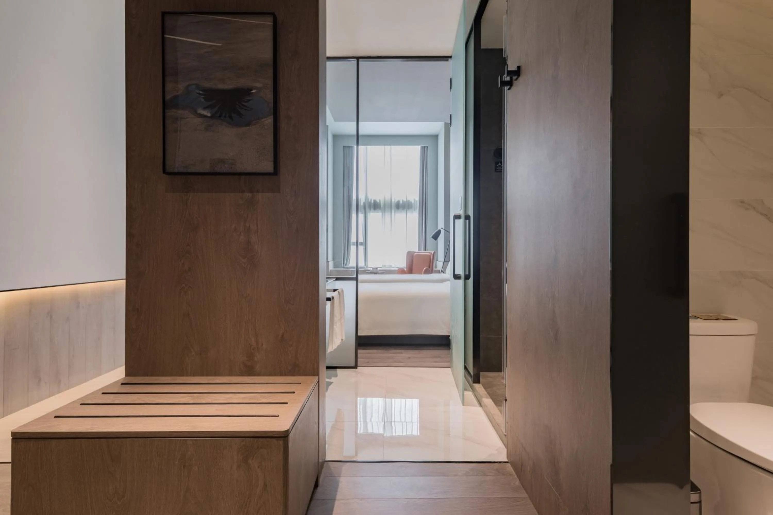 Bathroom in Atour S Hotel Shanghai Hongqiao Center Aegean-Late night Congee