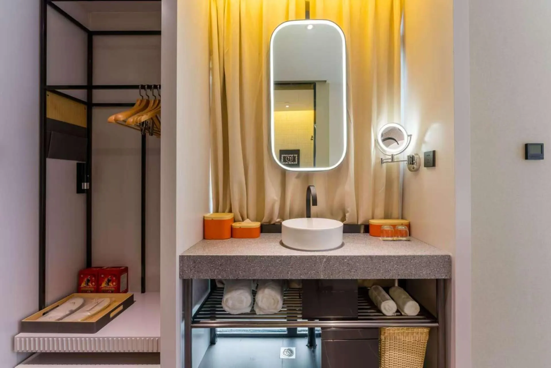 Bathroom in Atour Hotel Chongqing Tiandi NetEase Cloud Music