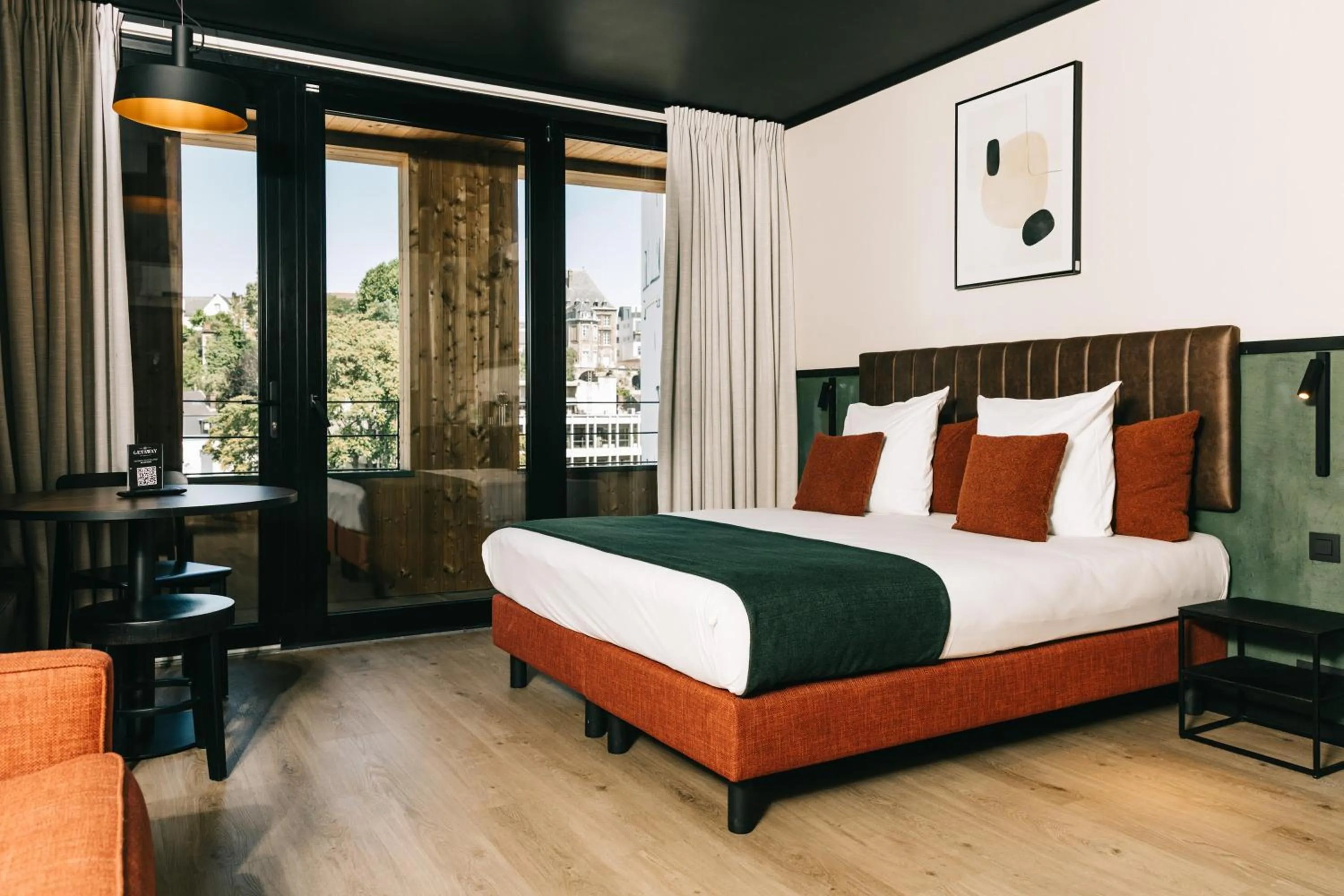 Bed in Getaway Liège