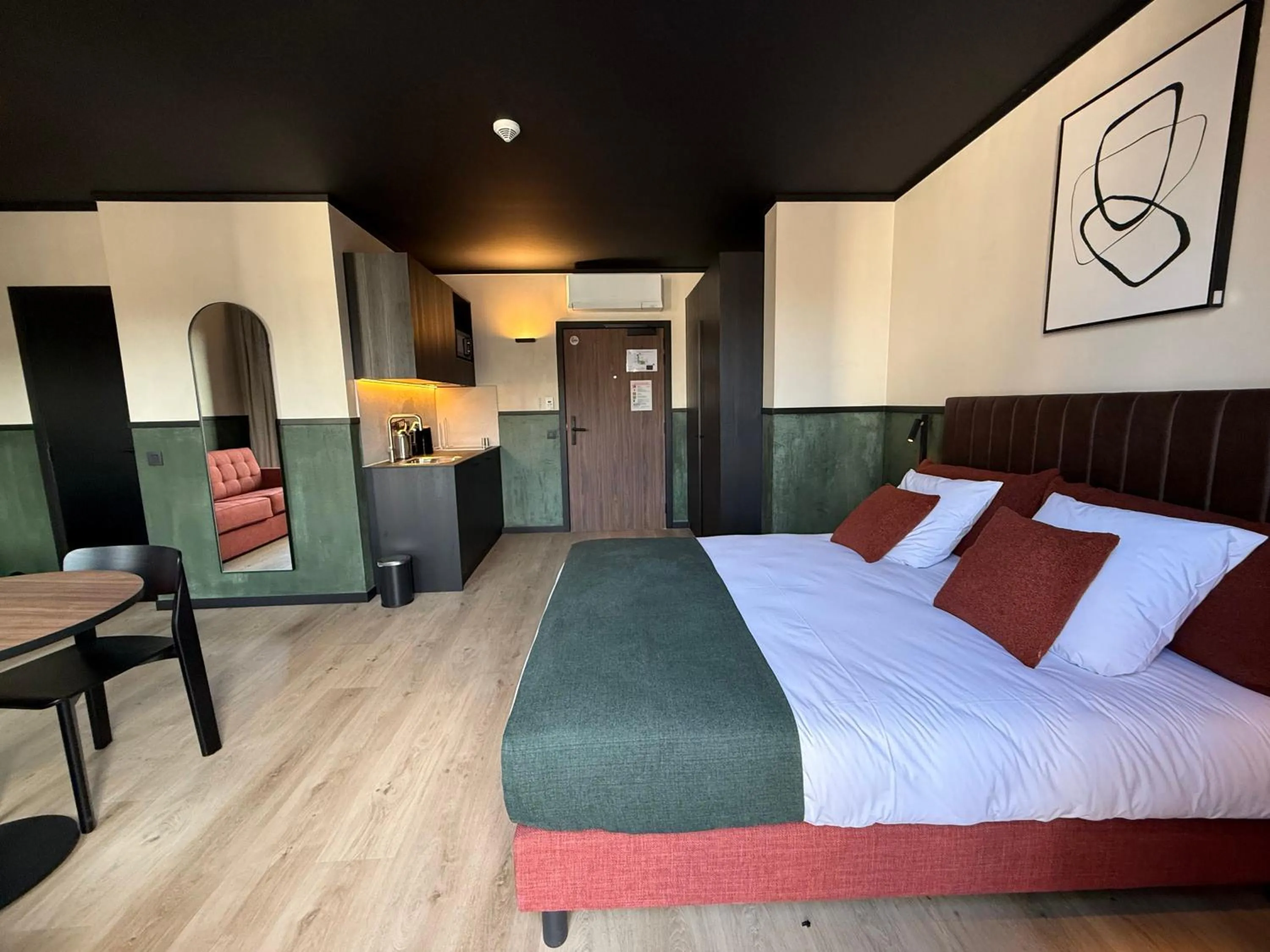 Bed in Getaway Liège