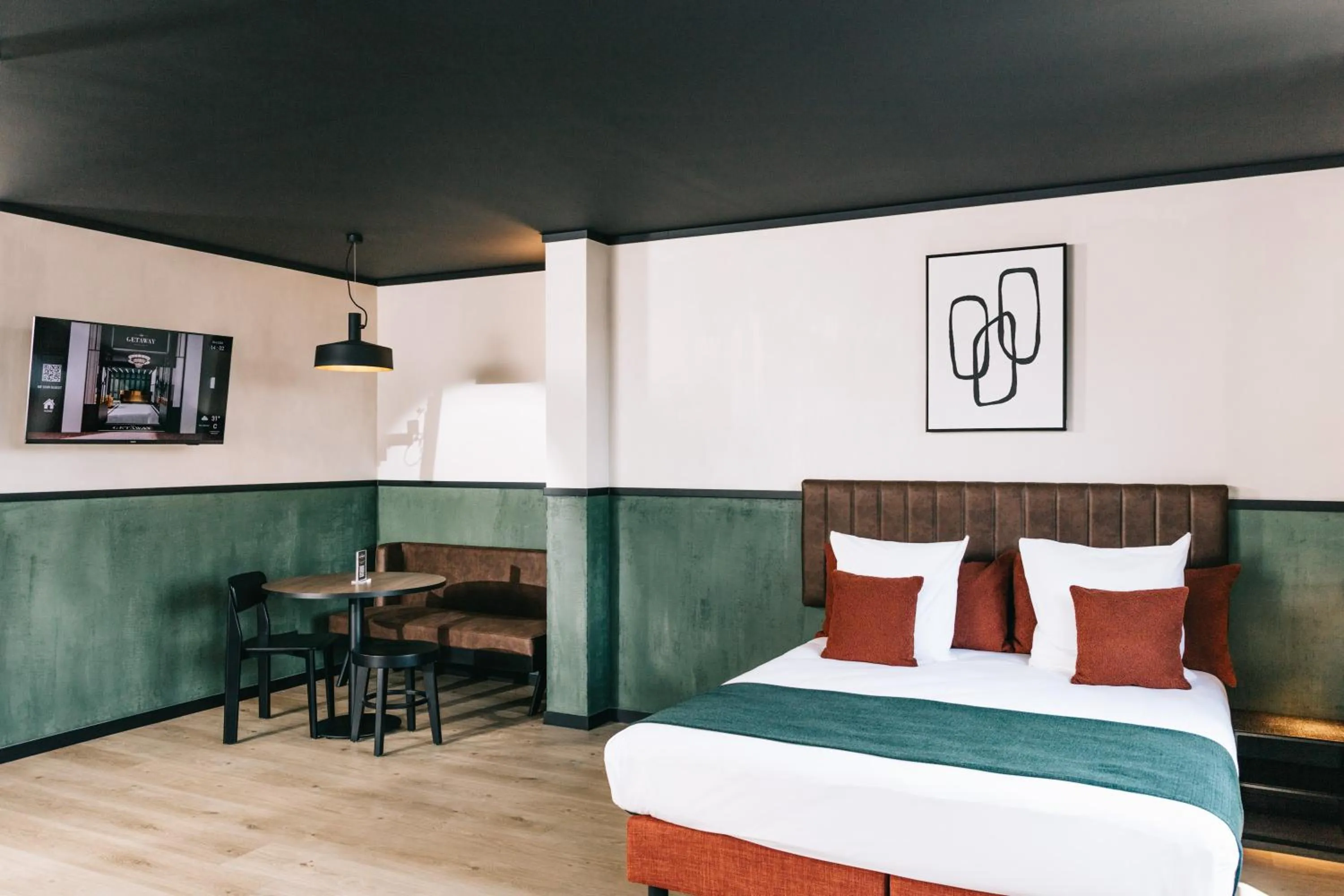 Bed in Getaway Liège