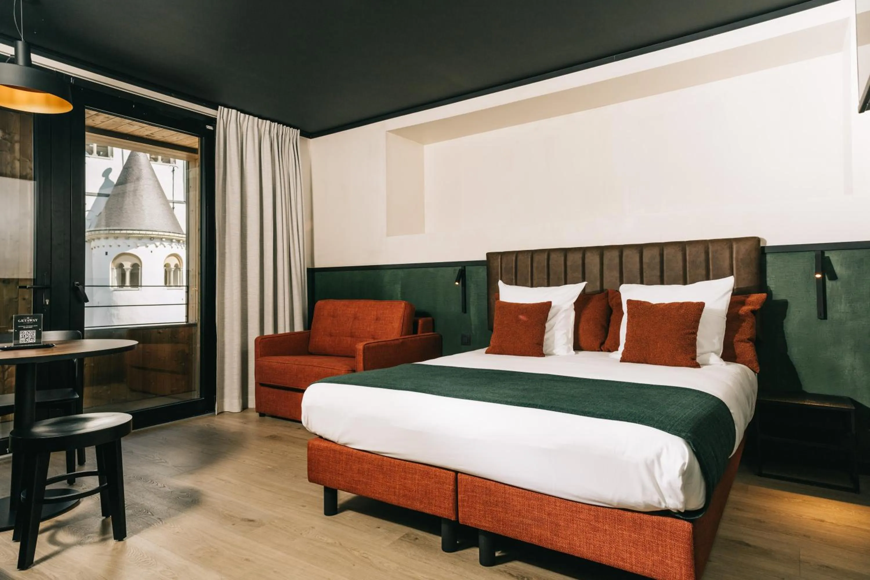 Bed in Getaway Liège