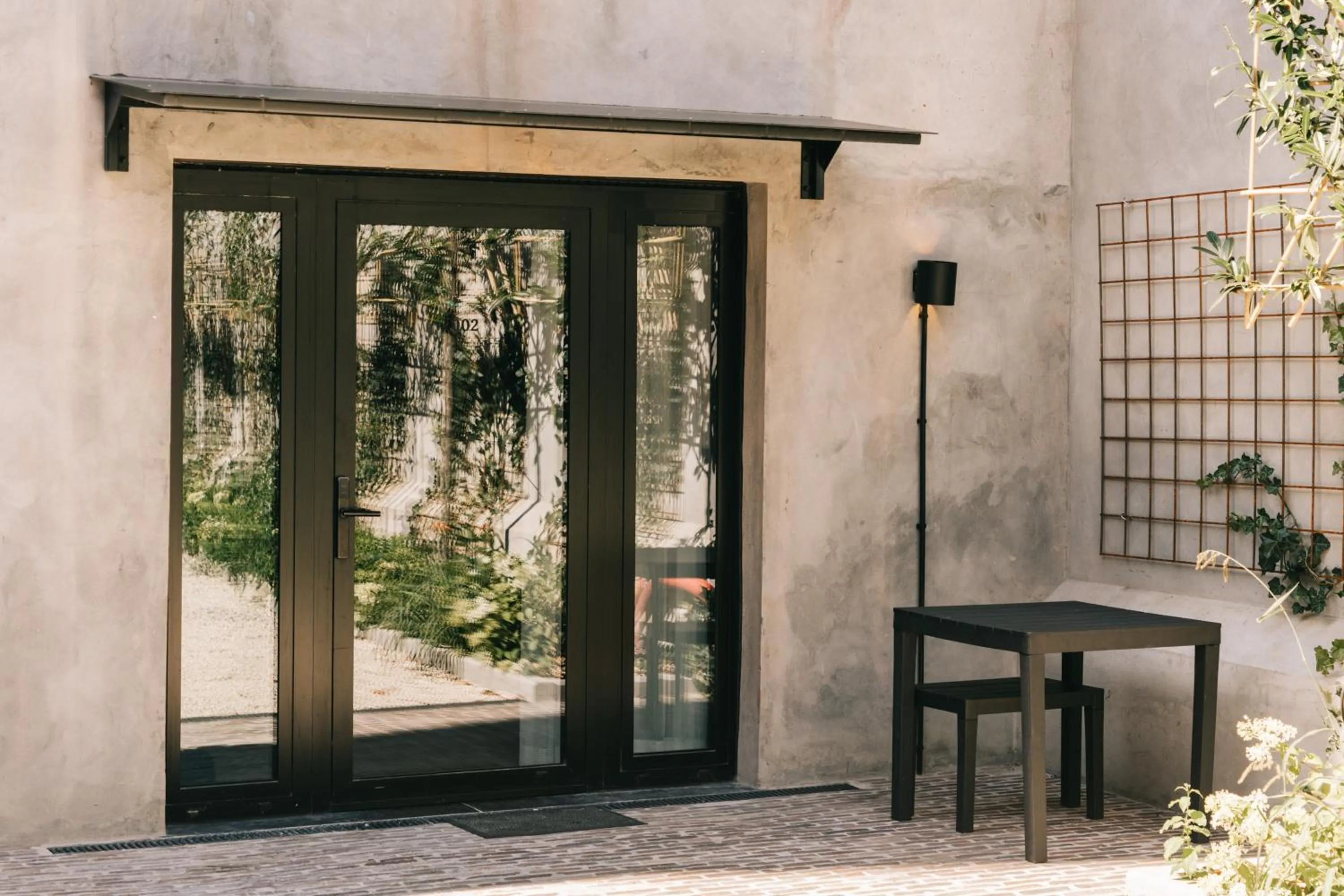 Balcony/Terrace in Getaway Liège