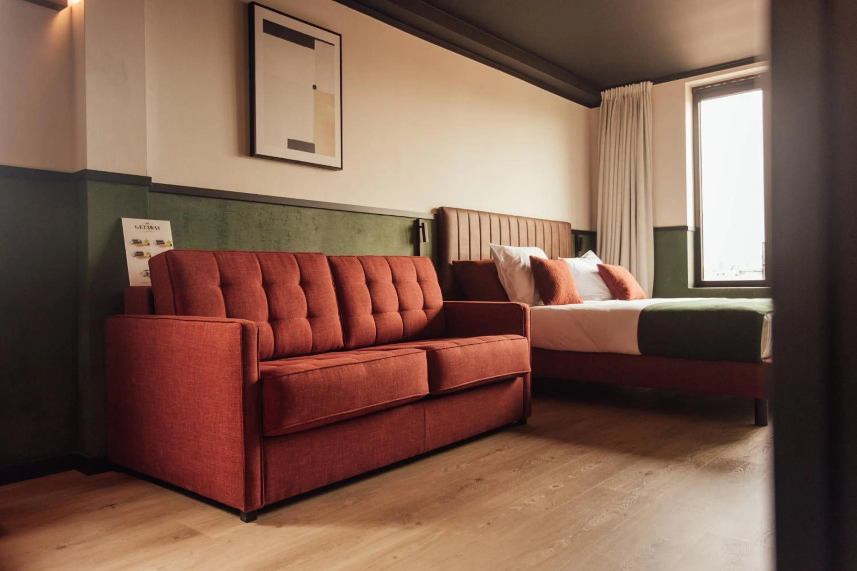 Bed in Getaway Liège