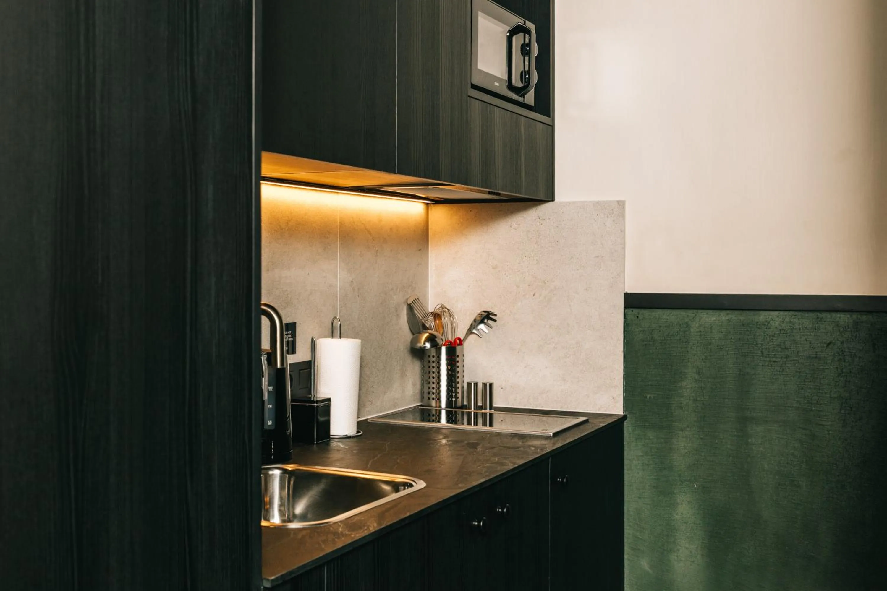 Kitchen or kitchenette in Getaway Liège