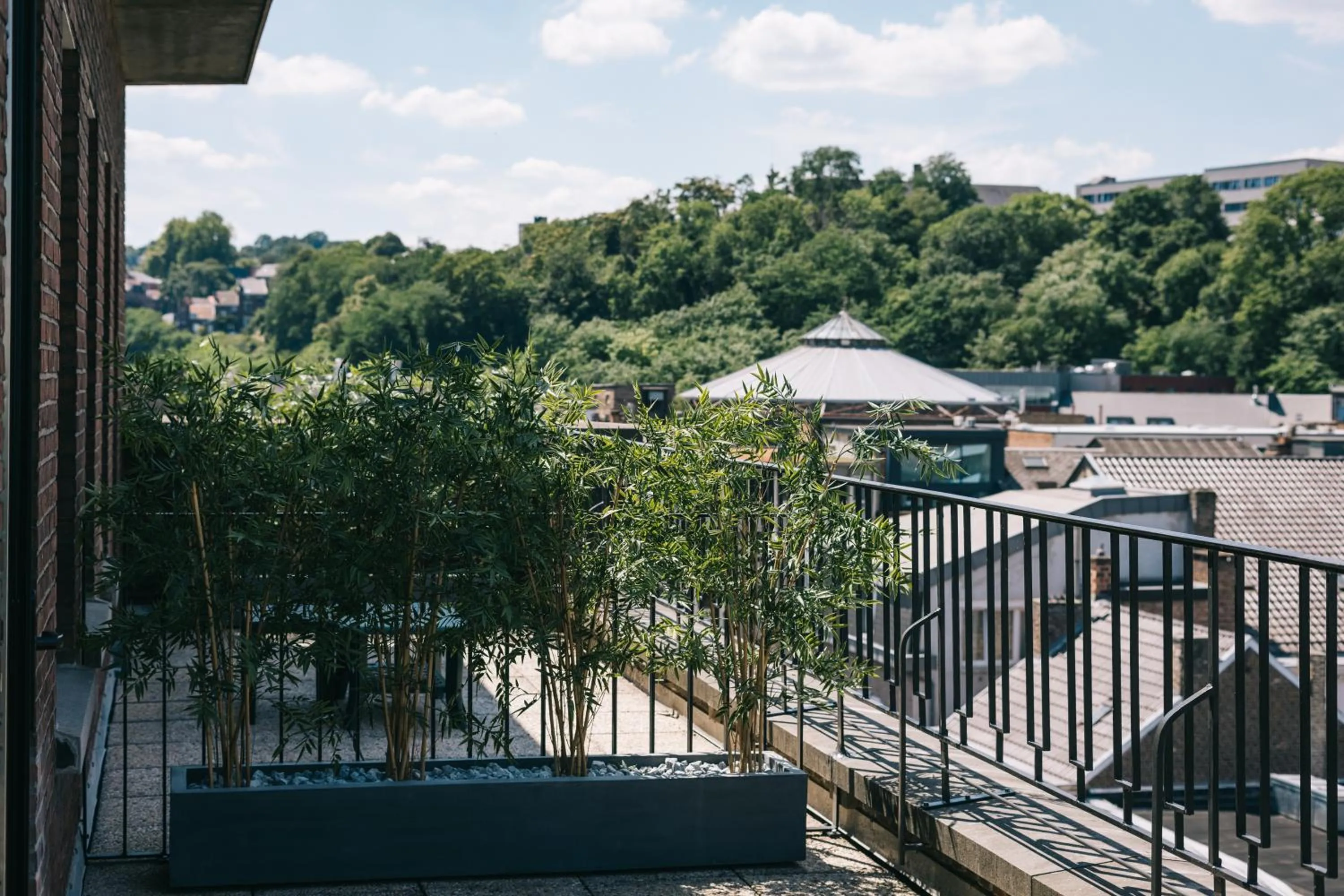View (from property/room) in Getaway Liège