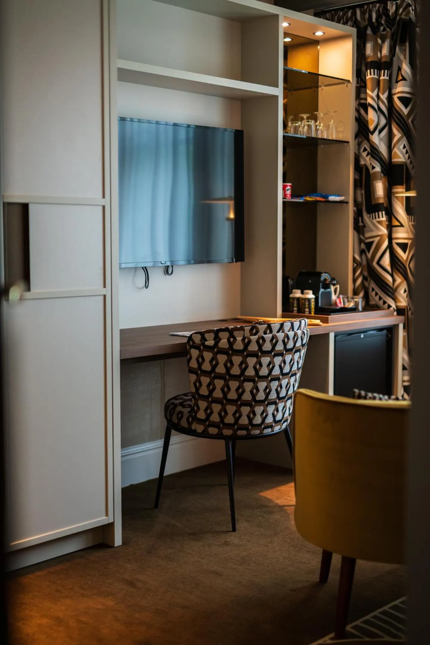 Seating area in Ambassade Hotel