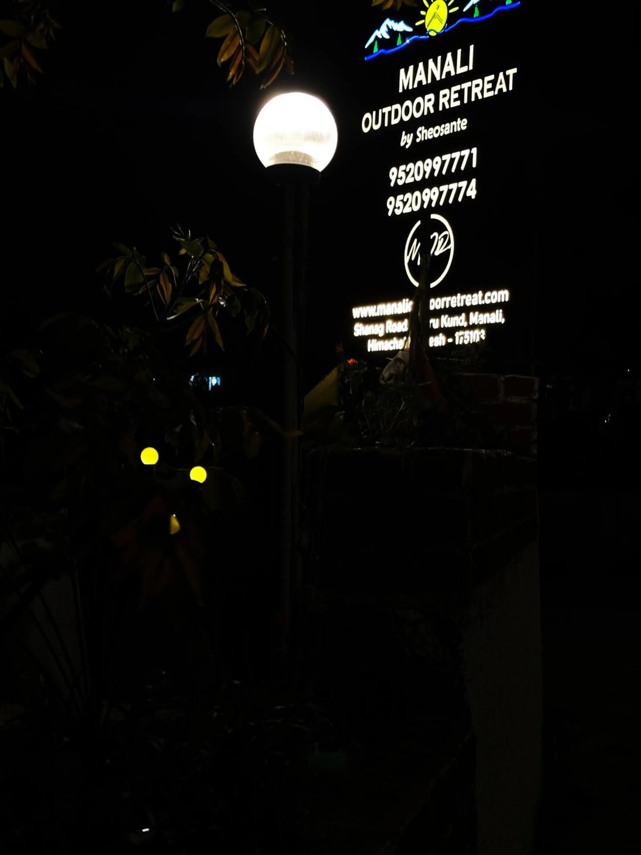 Logo/Certificate/Sign in Manali Outdoor Retreat by Sheosante