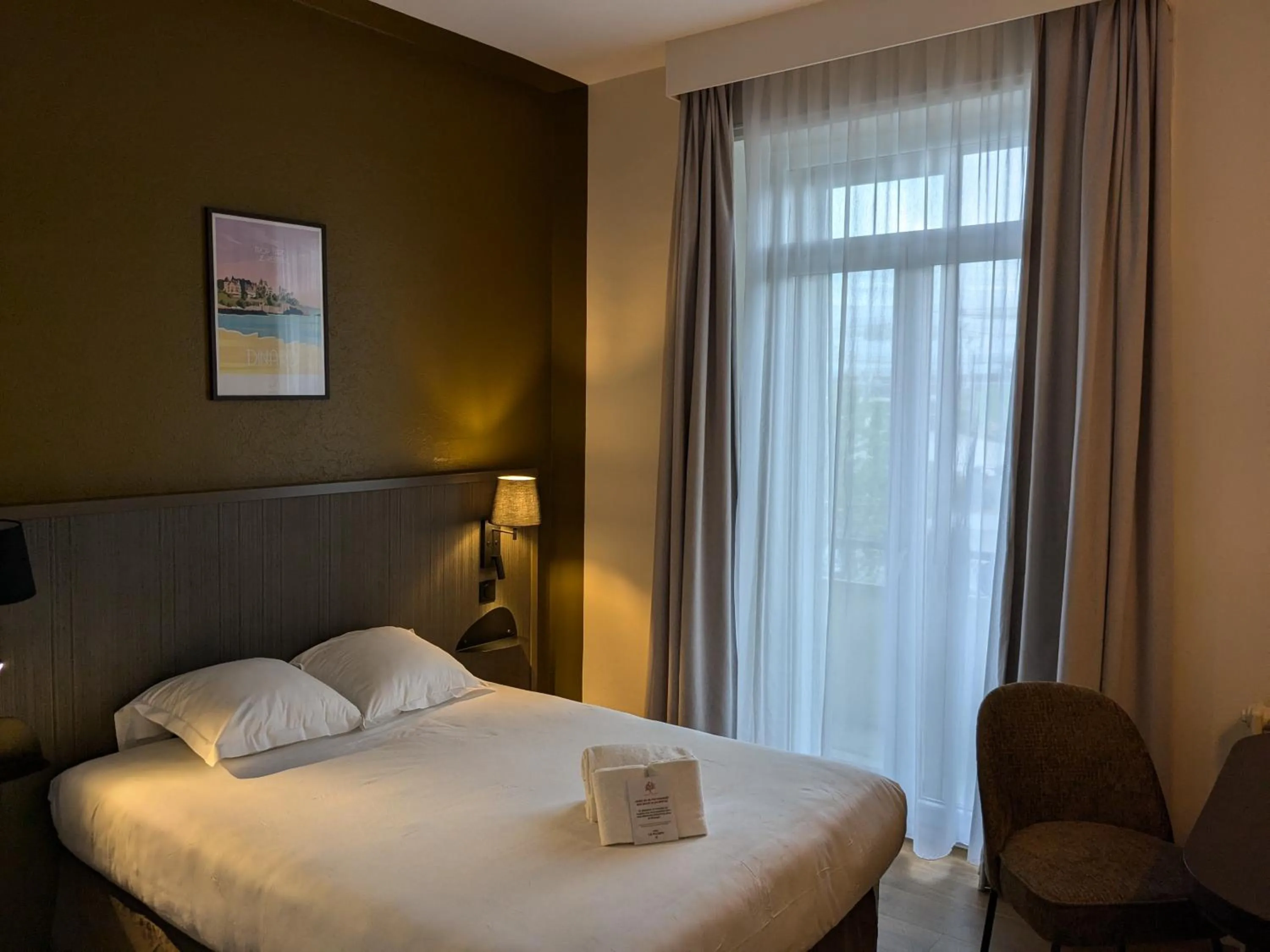 Bed in Hôtel Le Florin