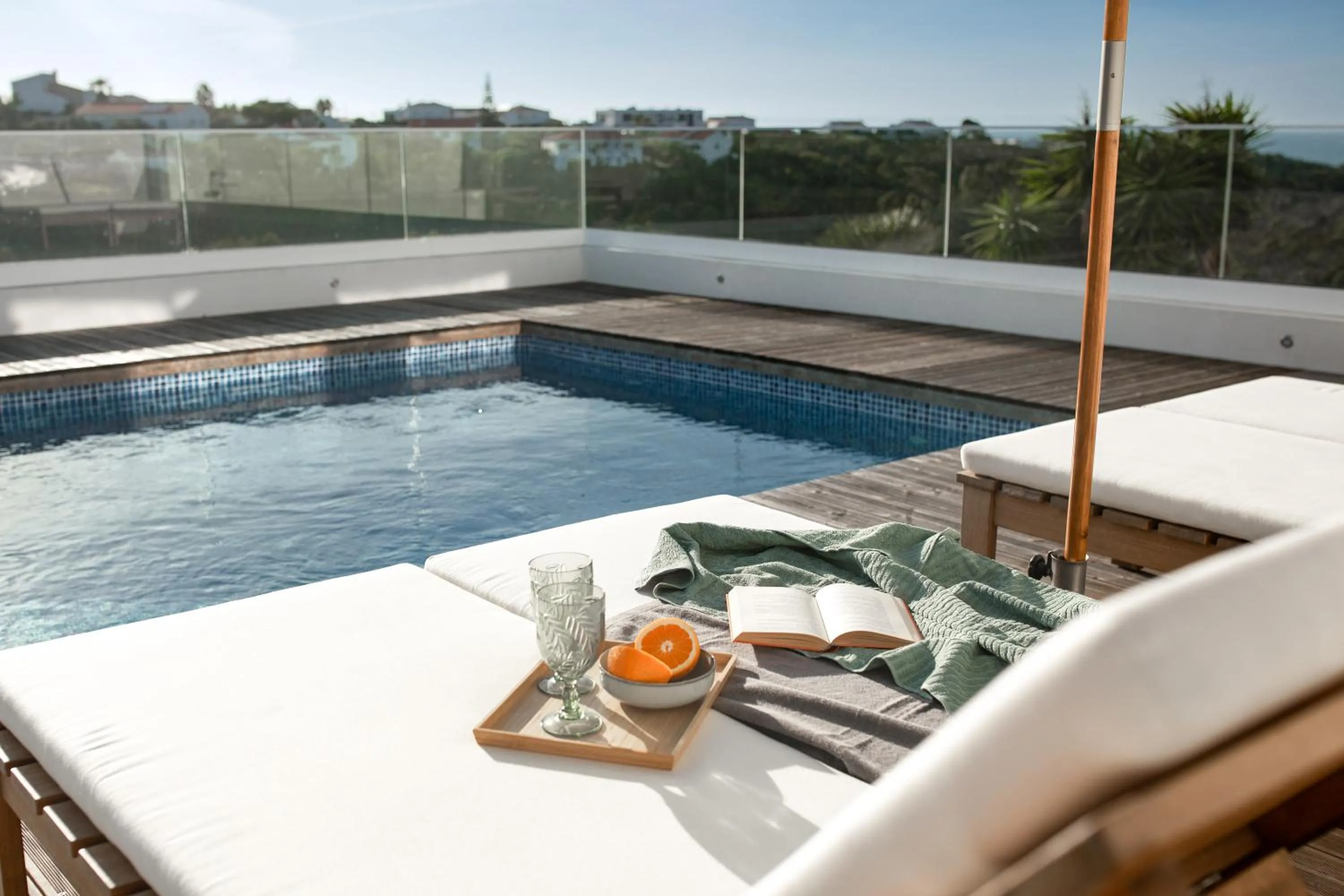 sunbed in Villa Beatriz Ocean View