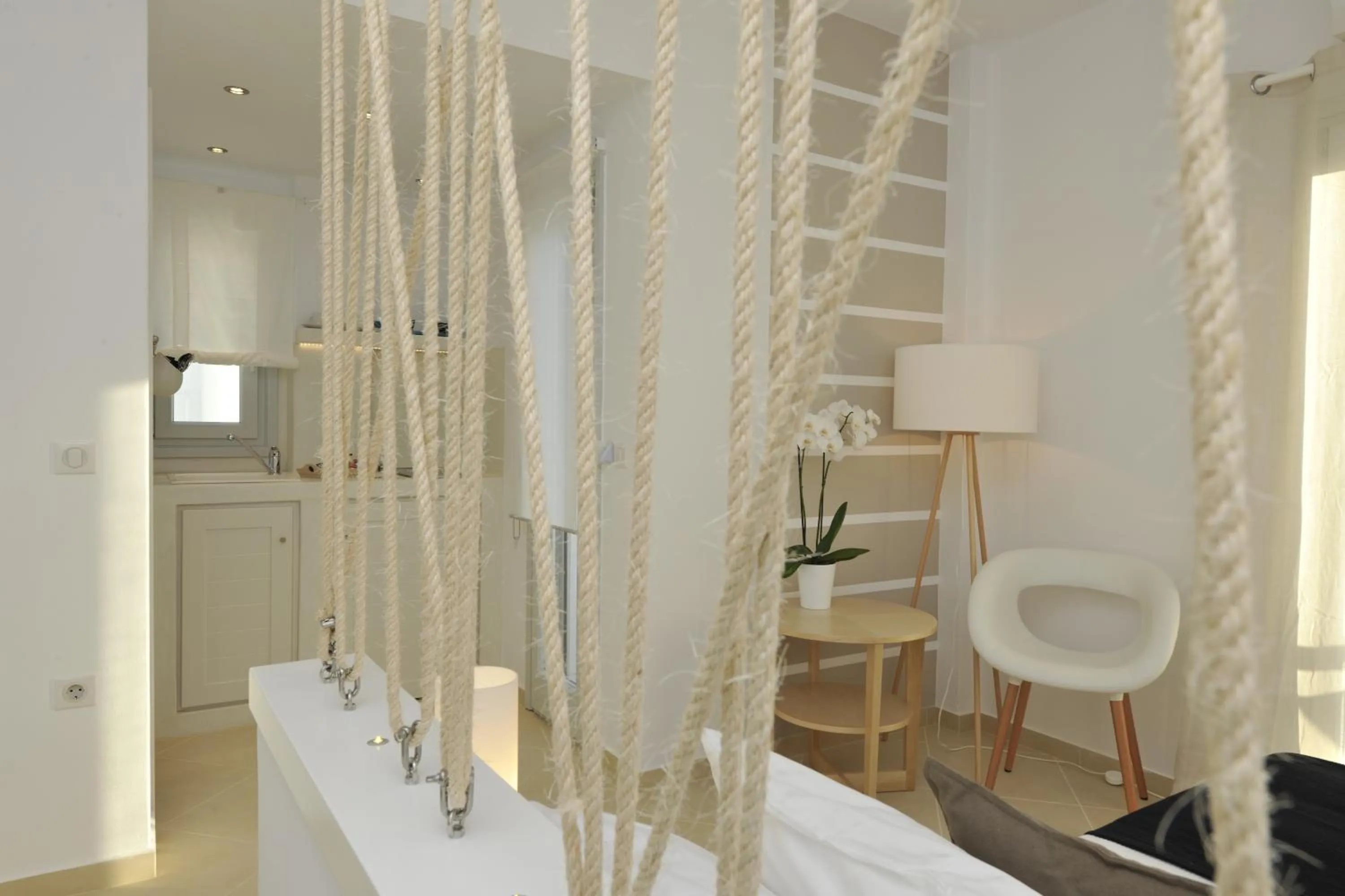 Bedroom in Romantica Suites