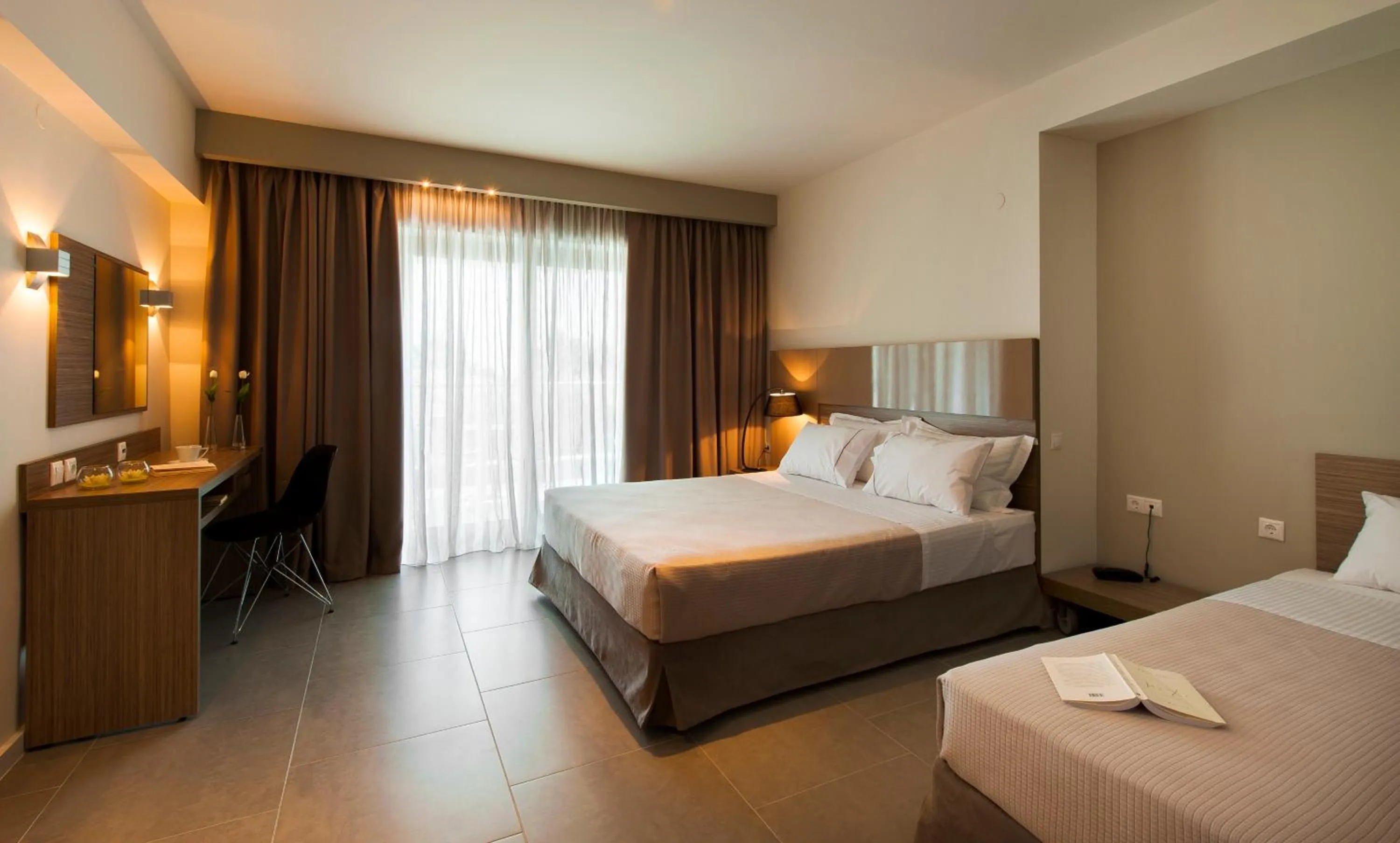 Photo of the whole room, Bed in Ostria Sea Side Hotel