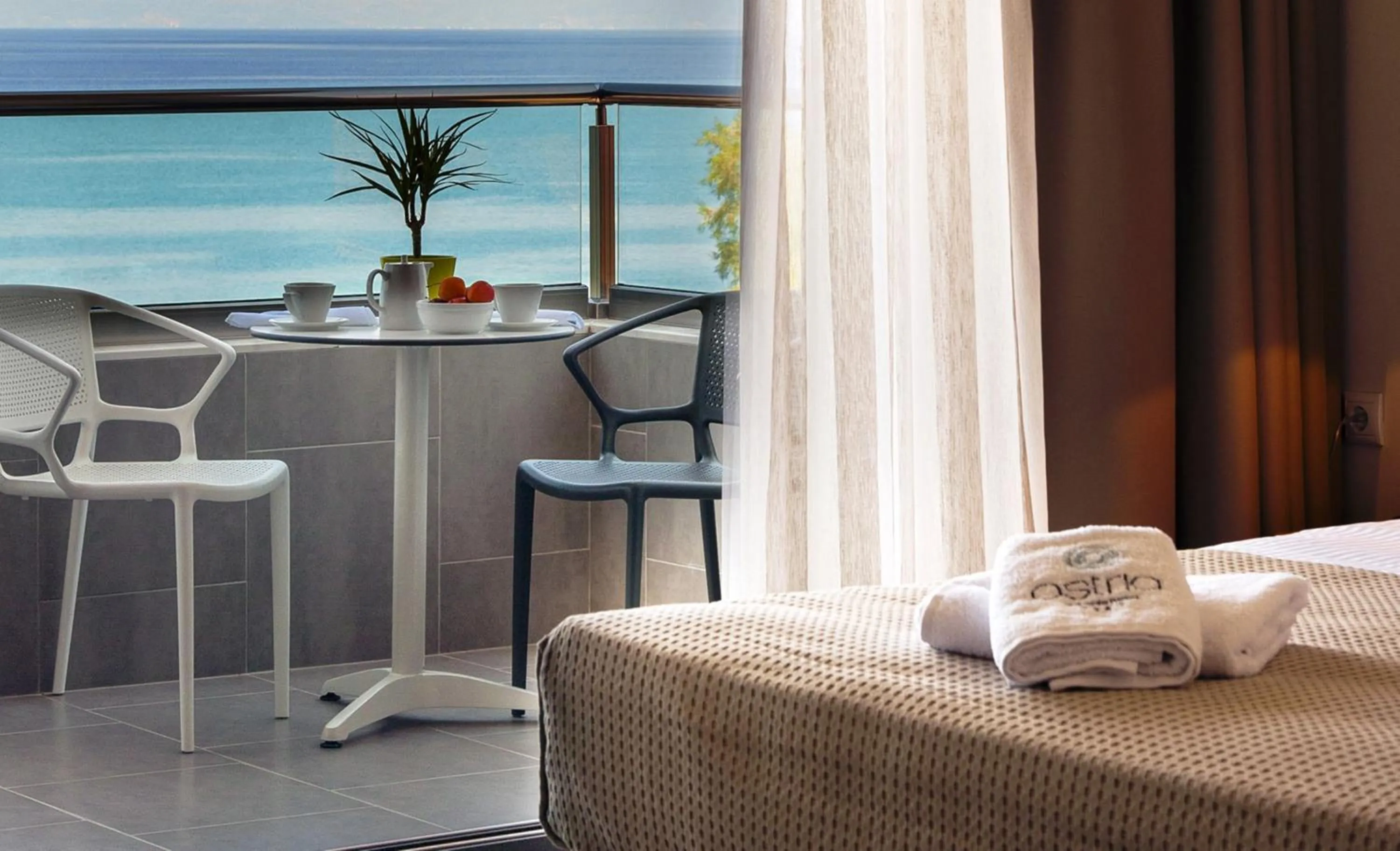 Balcony/Terrace in Ostria Sea Side Hotel