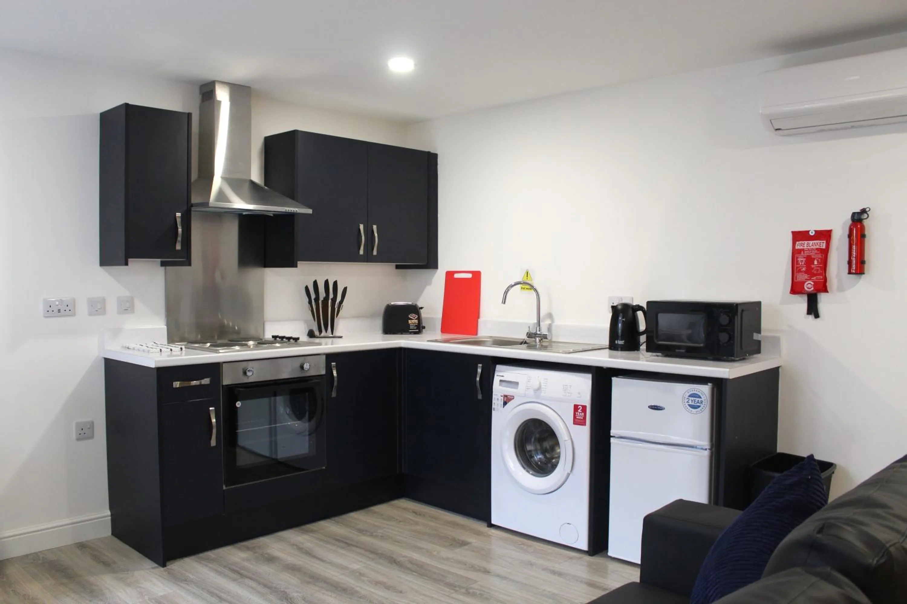 Kitchen or kitchenette in Maze apartments and rooms Free parking