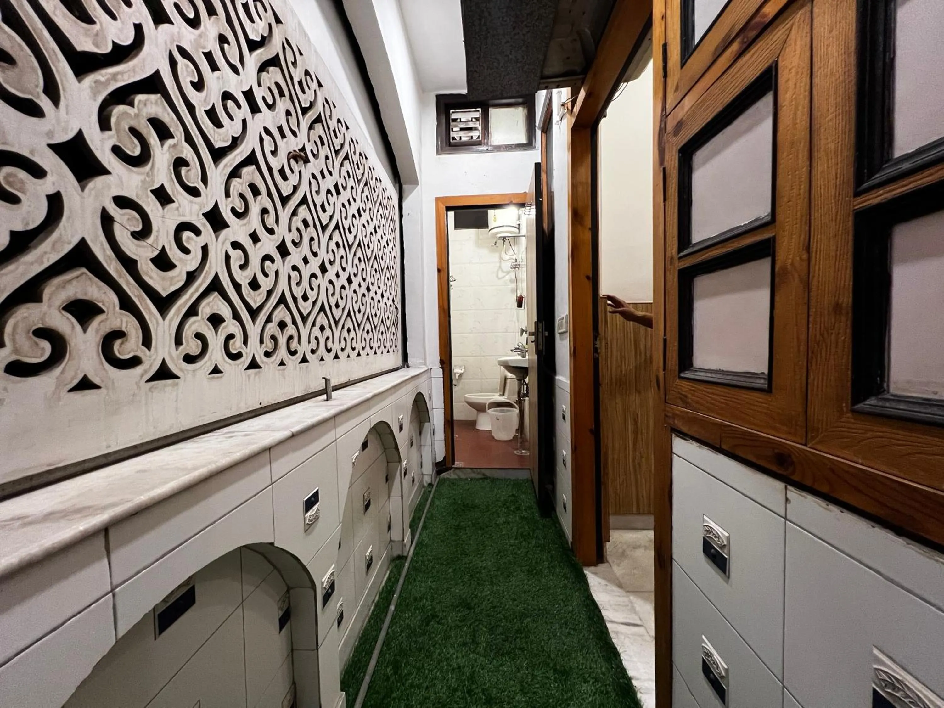 Balcony/Terrace in Divine Inn Hotel Near Rajouri Garden Main Market