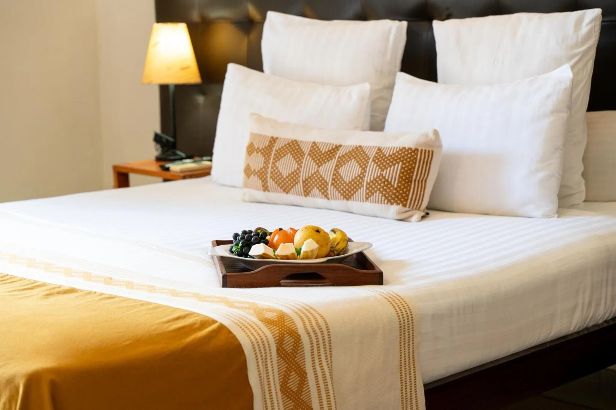 Decorative detail, Bed in Relais des Plateaux & Spa– Ivato International Airport