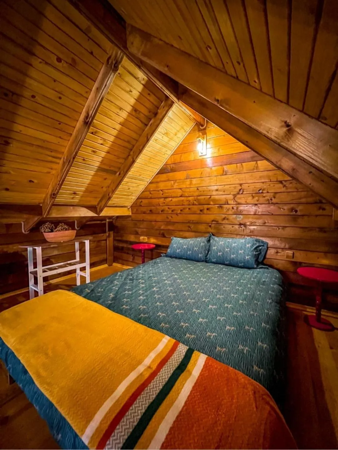 Bed in Sapanca Şeker Bungalov