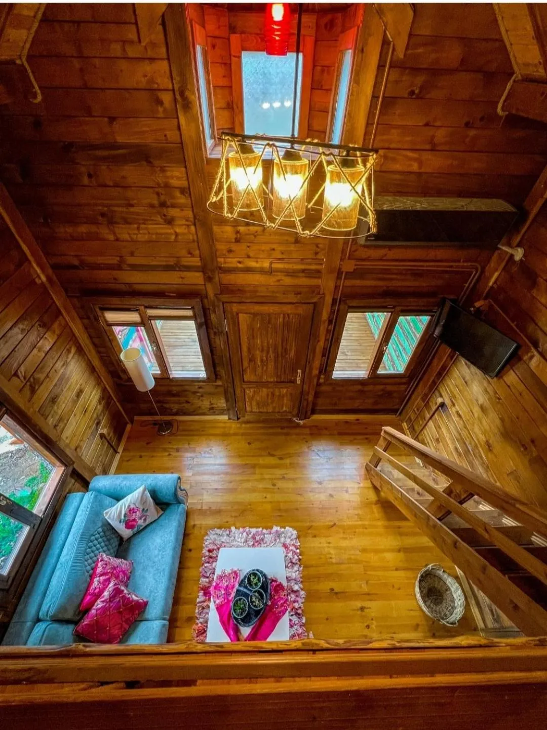 Living room in Sapanca Şeker Bungalov