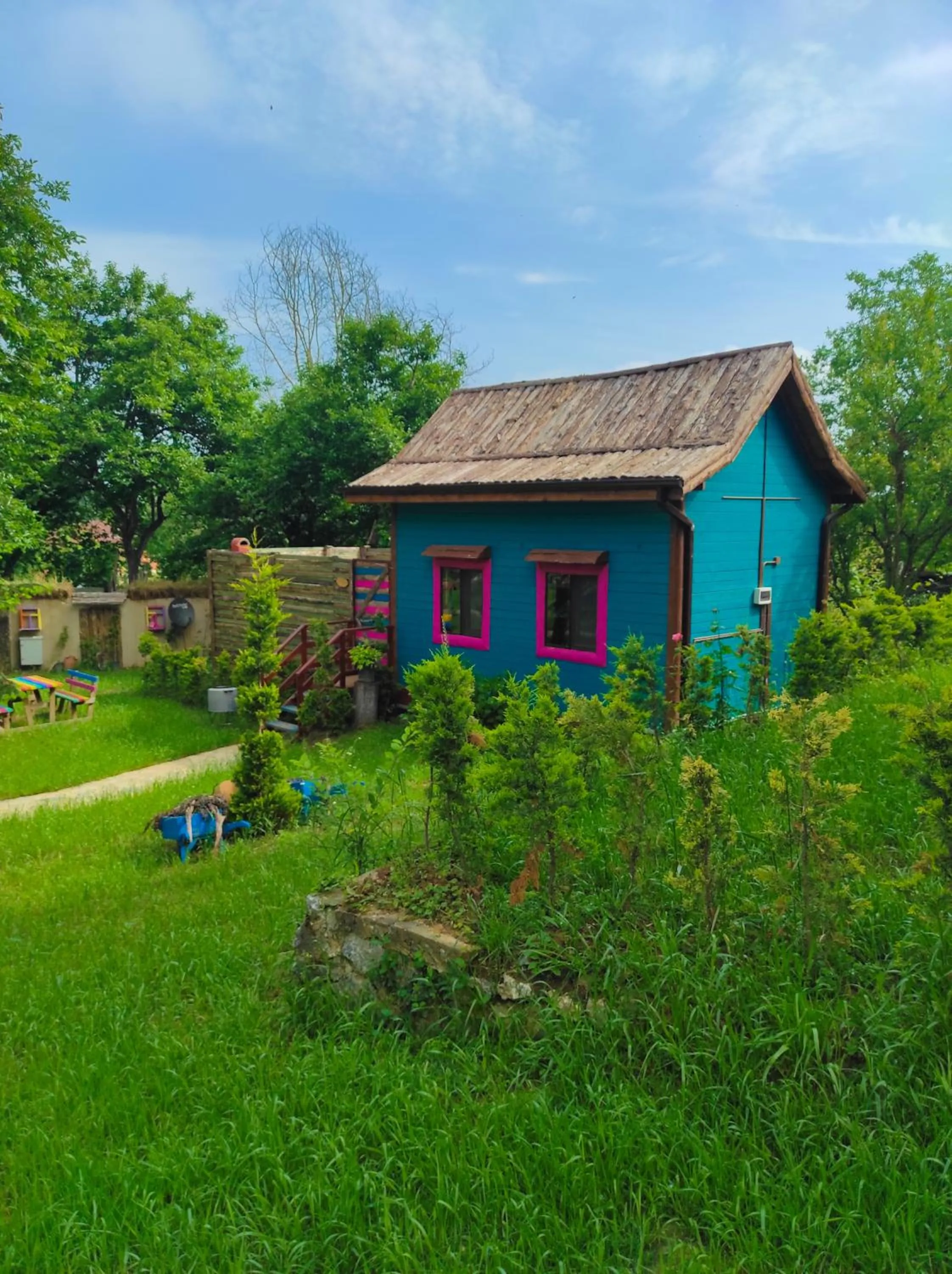 Garden view in Sapanca Şeker Bungalov