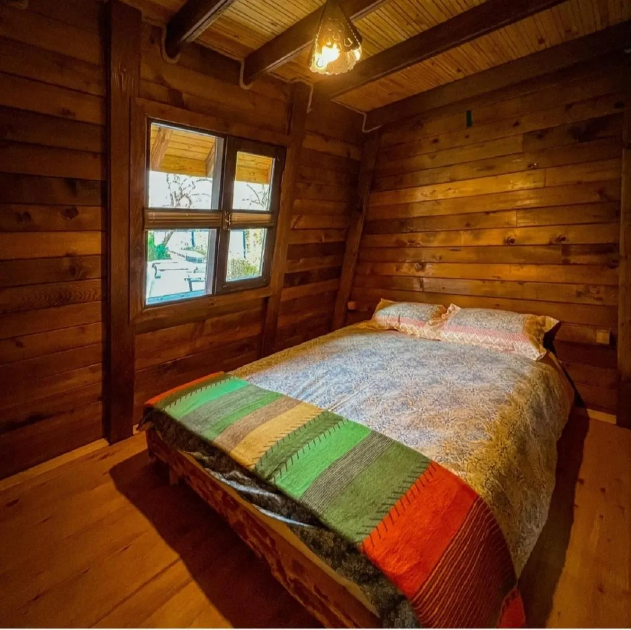 Bedroom in Sapanca Şeker Bungalov
