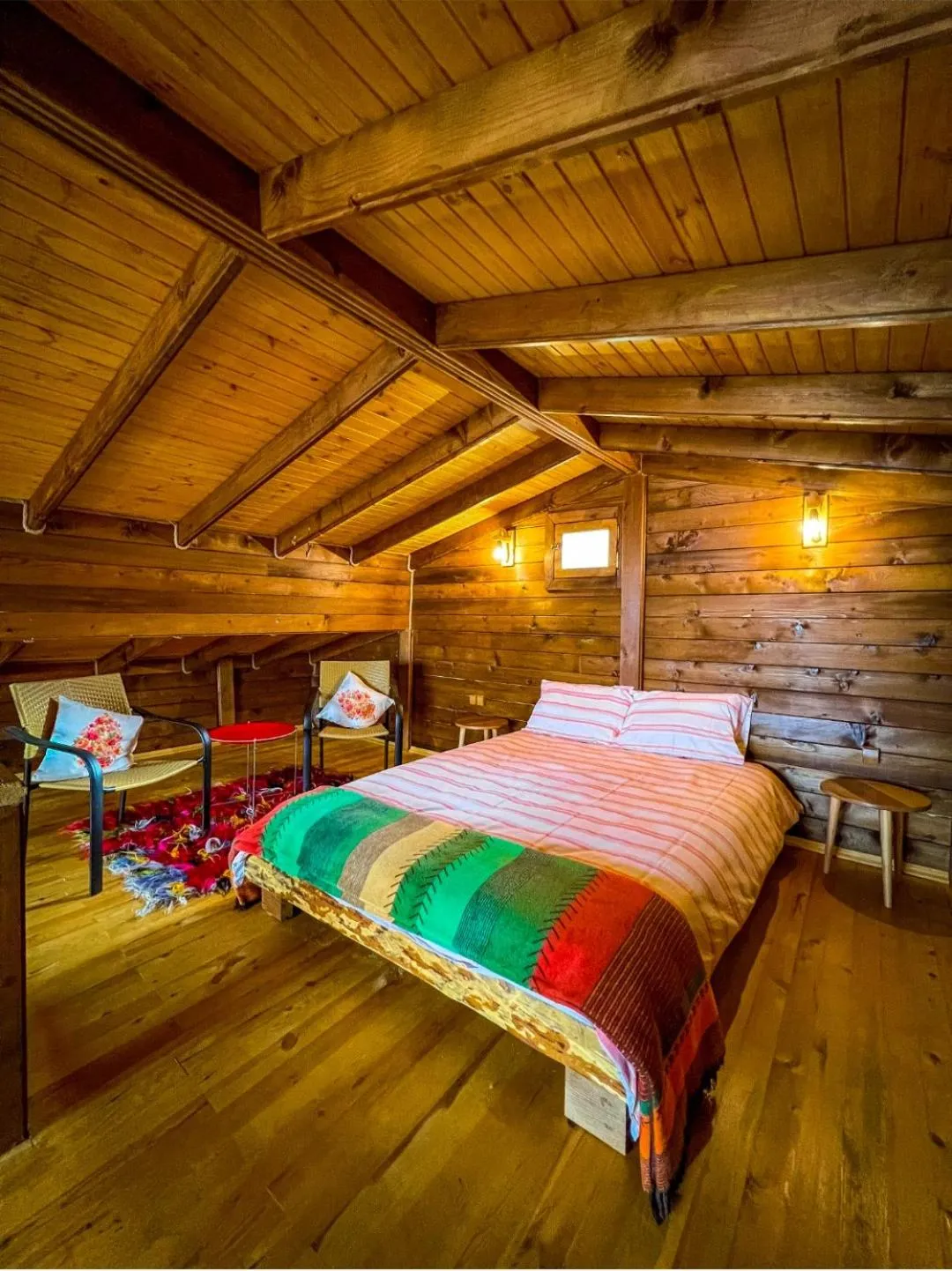 Bedroom in Sapanca Şeker Bungalov