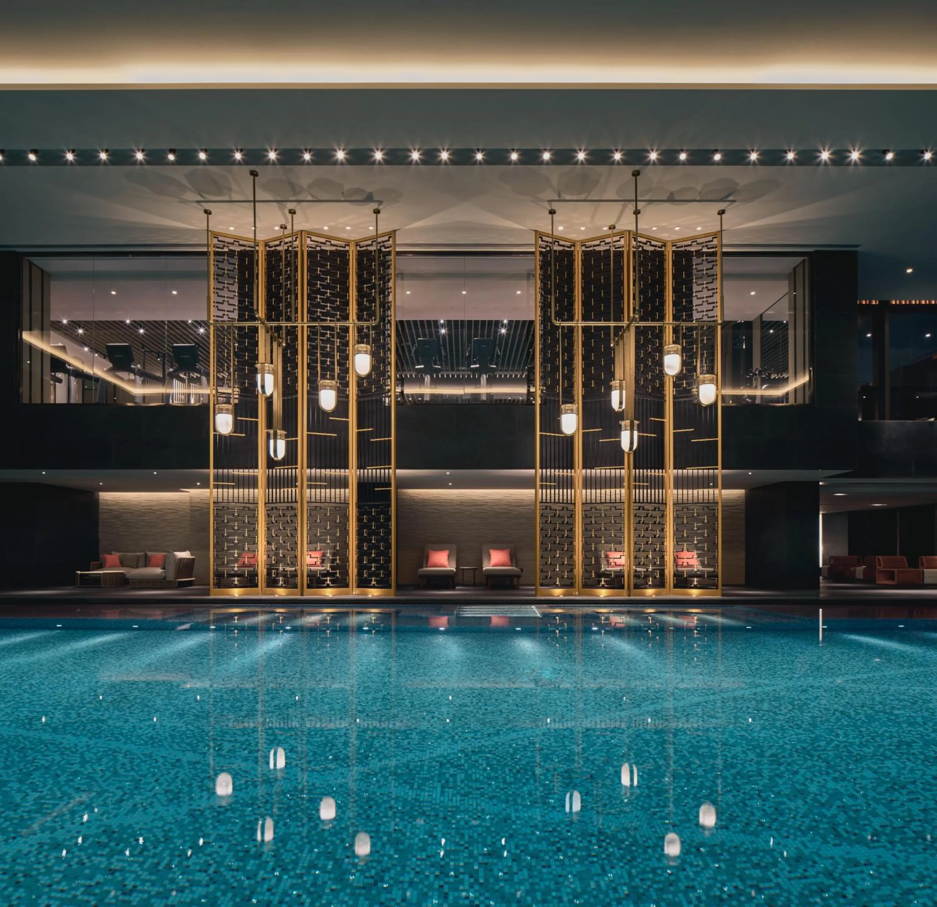 Swimming pool in Four Seasons Hotel Suzhou