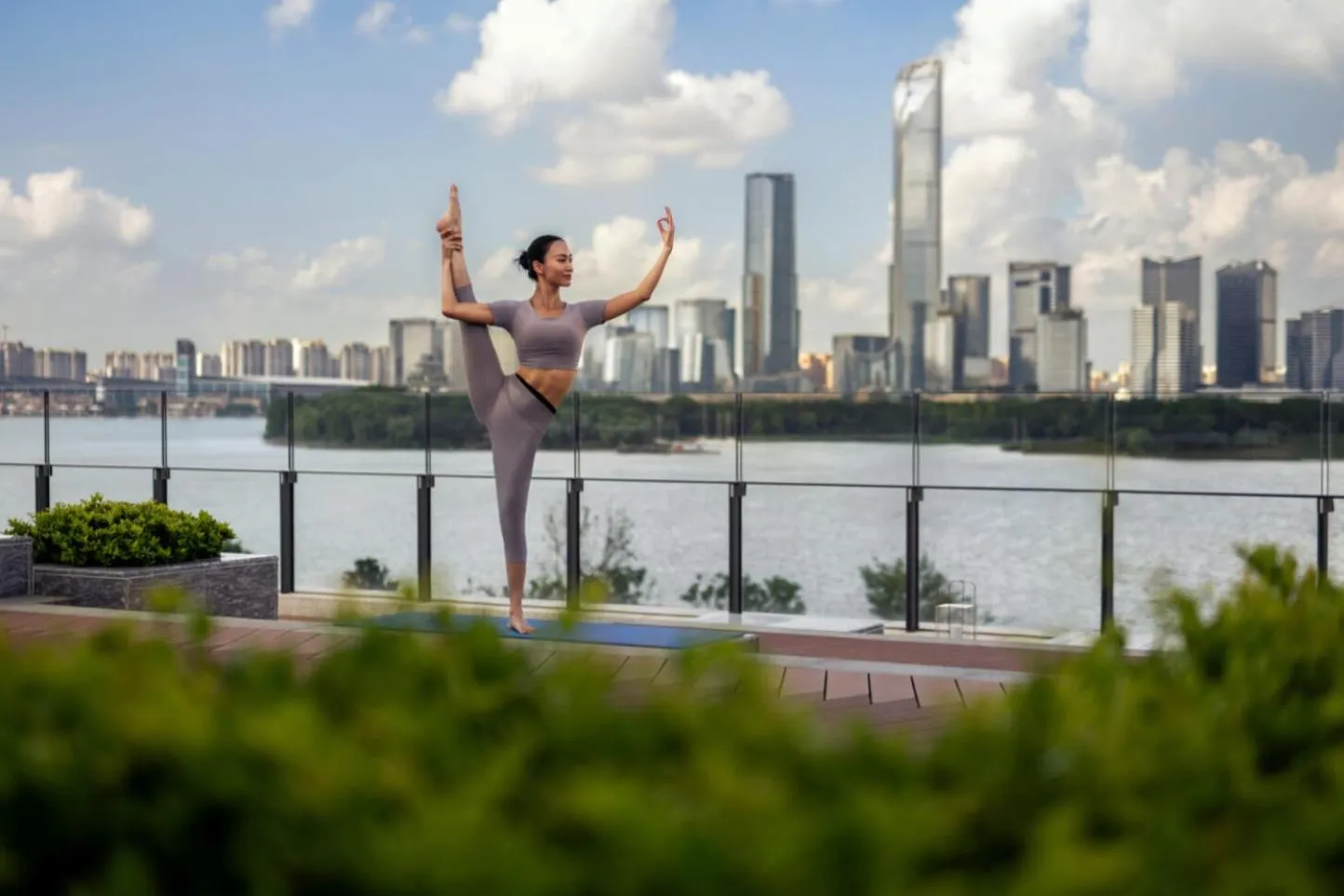 Balcony/Terrace in Four Seasons Hotel Suzhou