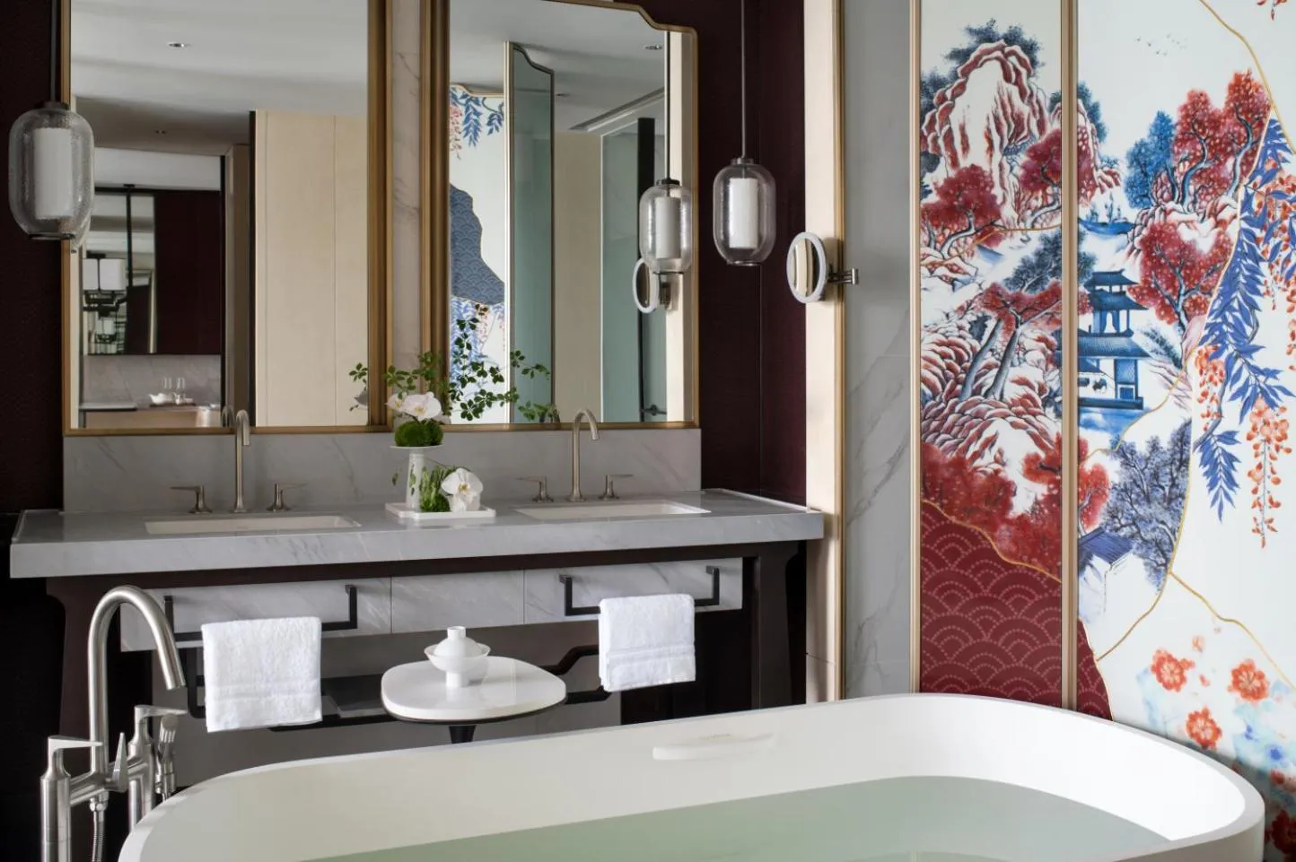 Bathroom in Four Seasons Hotel Suzhou