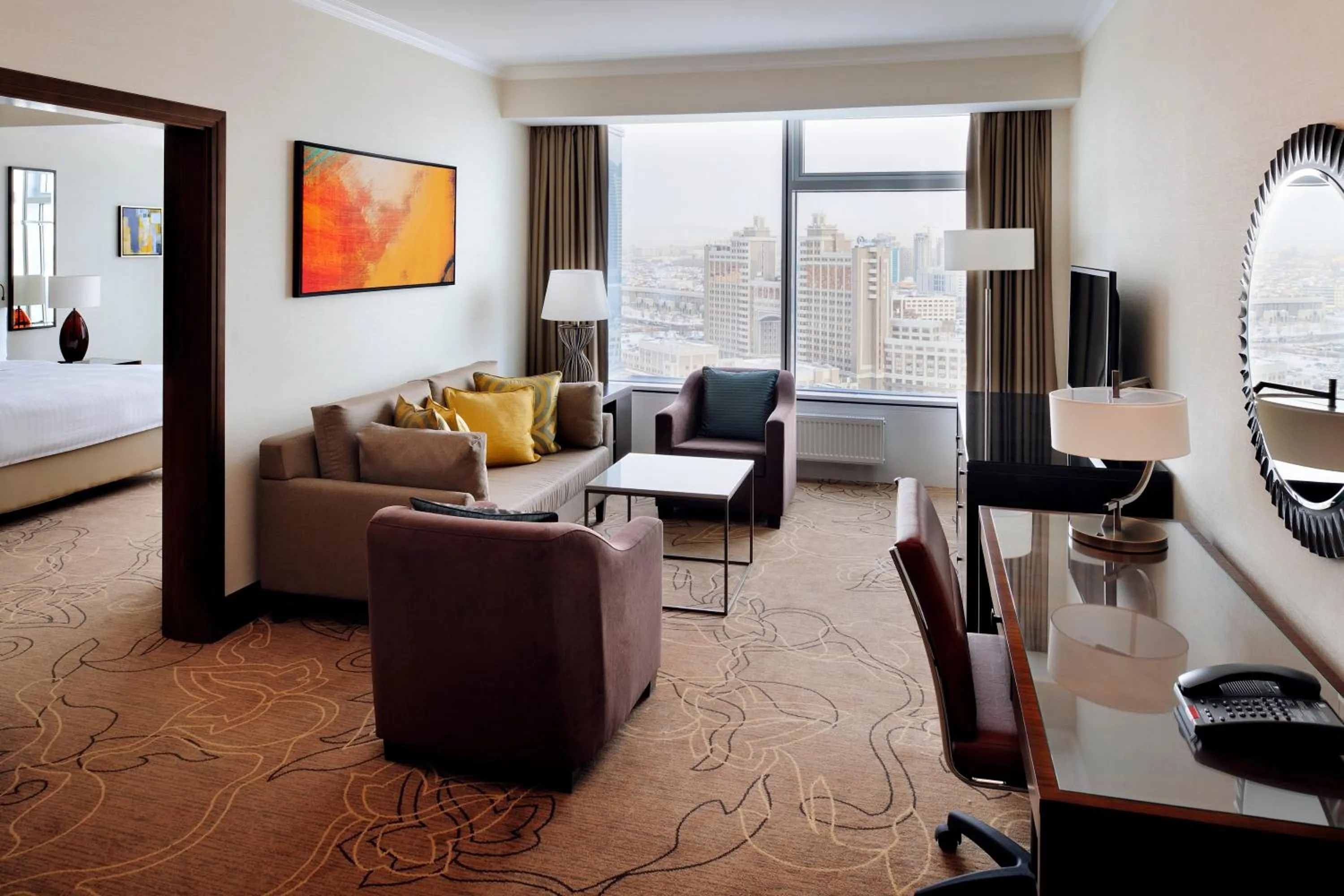 Bed in SAAD Hotel Astana