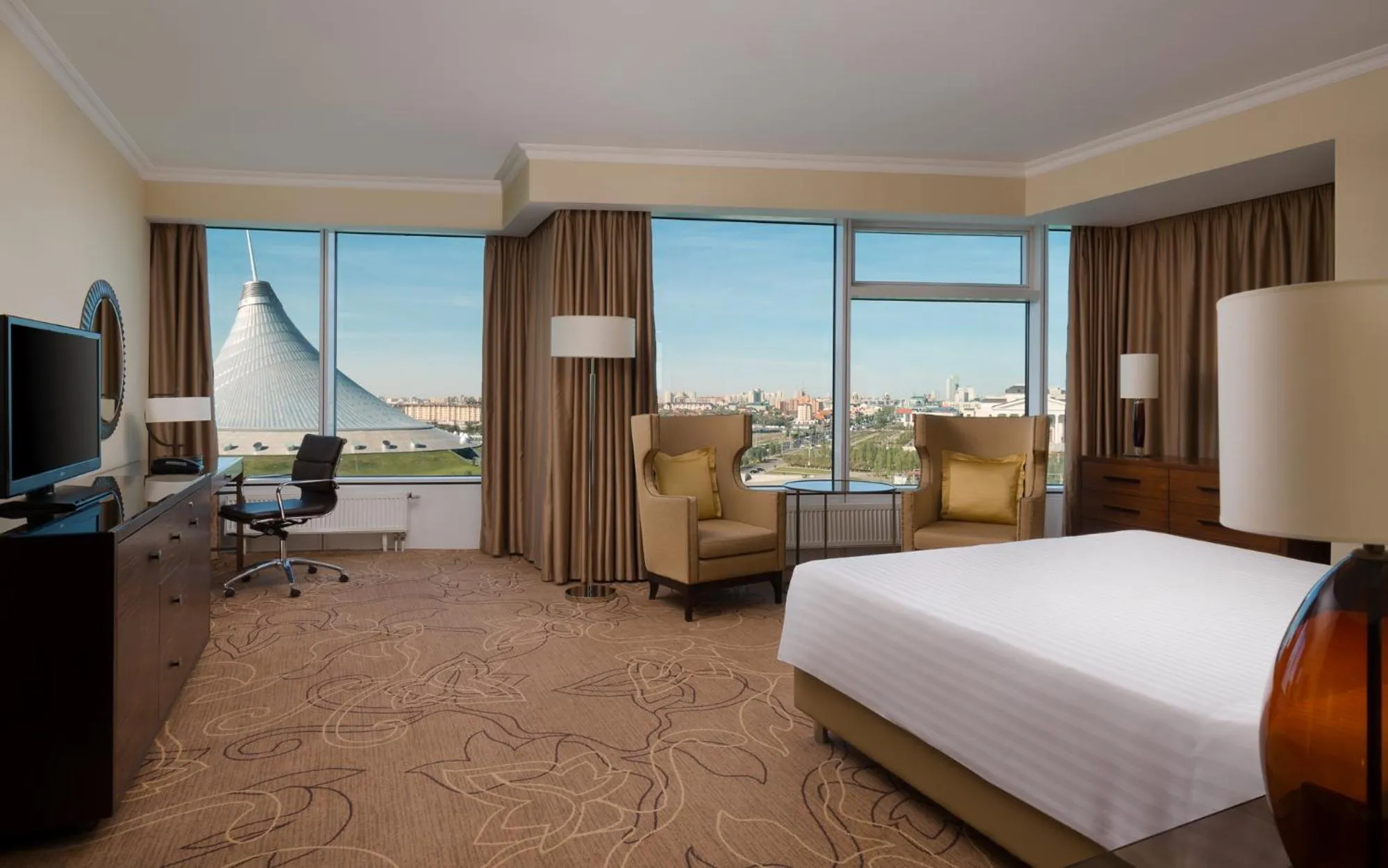 Bed in SAAD Hotel Astana