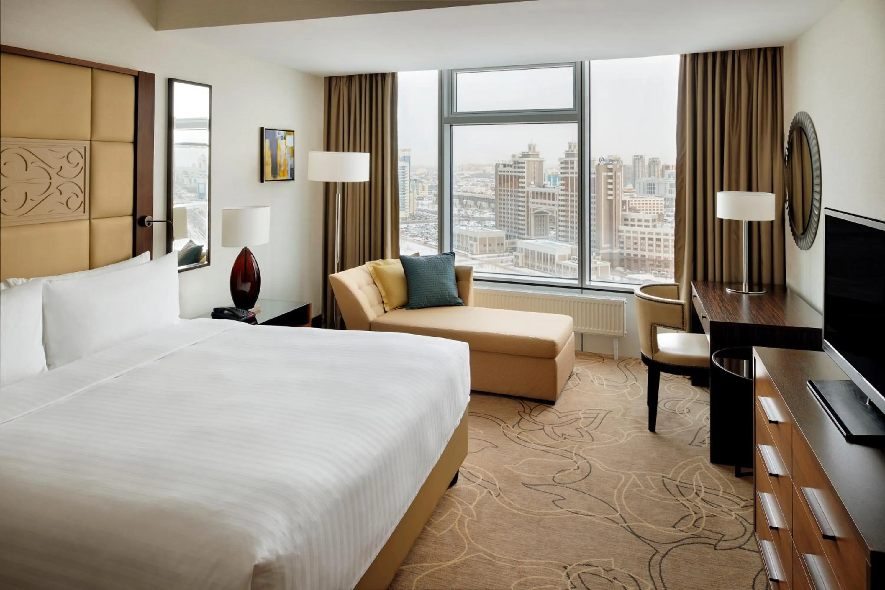 Bed in SAAD Hotel Astana