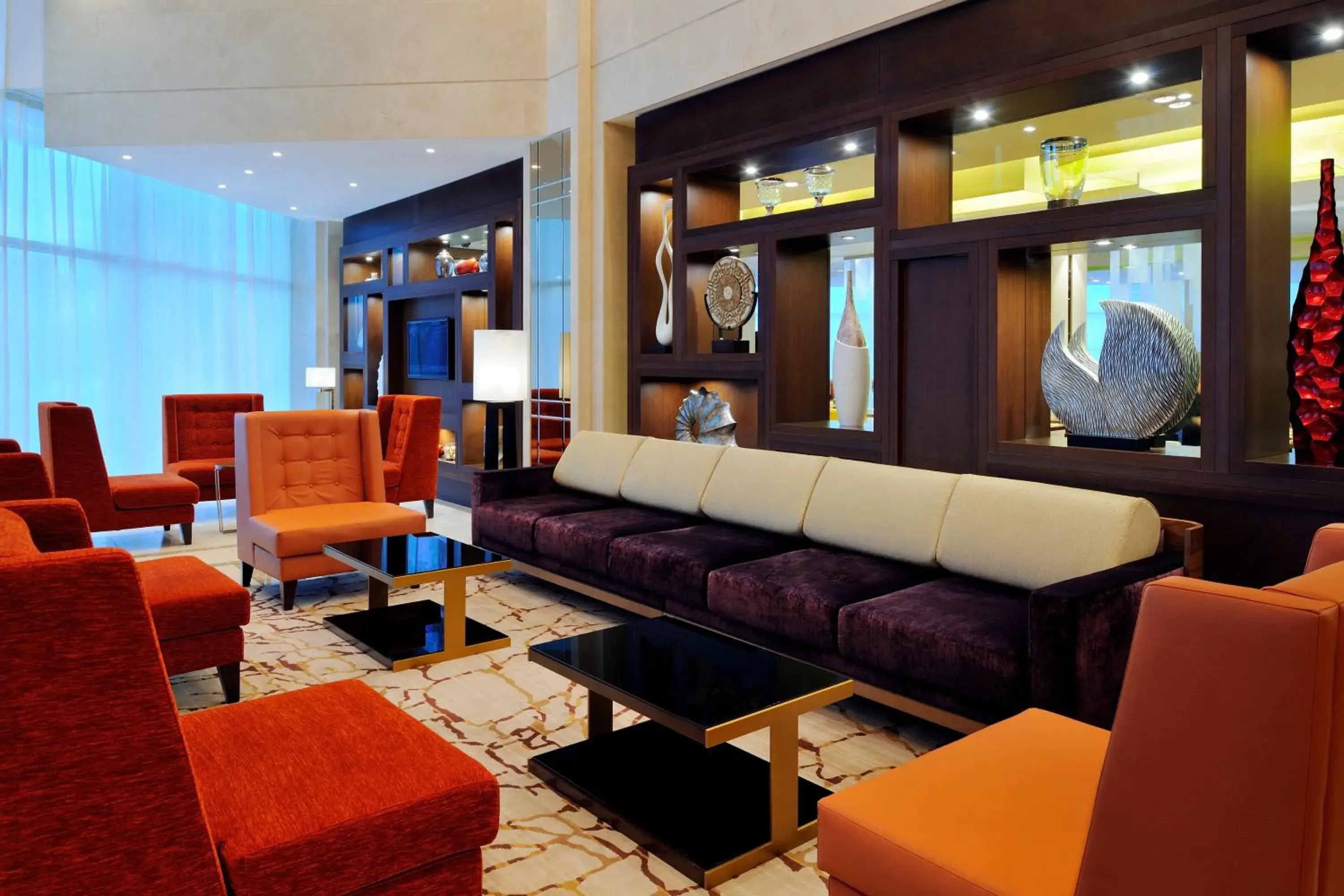 Lobby or reception in SAAD Hotel Astana Lobby or reception in SAAD Hotel Astana