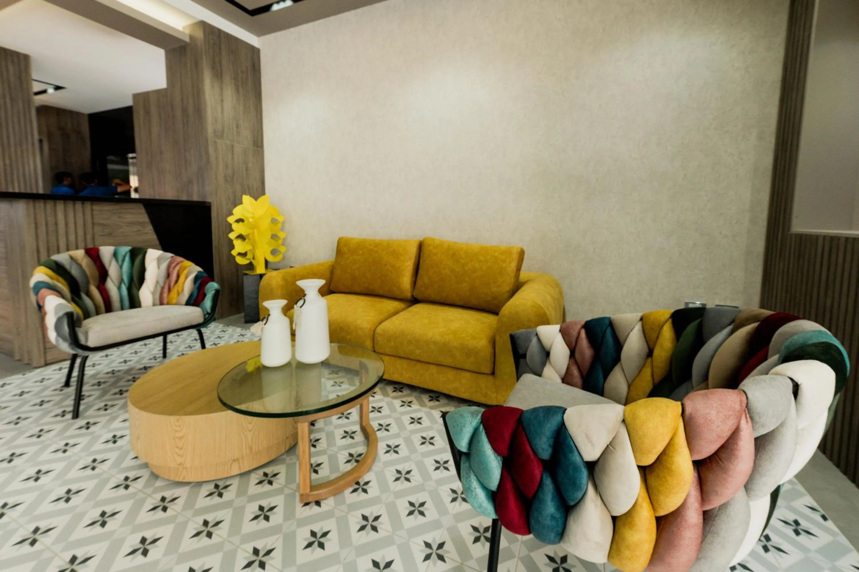 Communal lounge/ TV room in Amari Living Suites