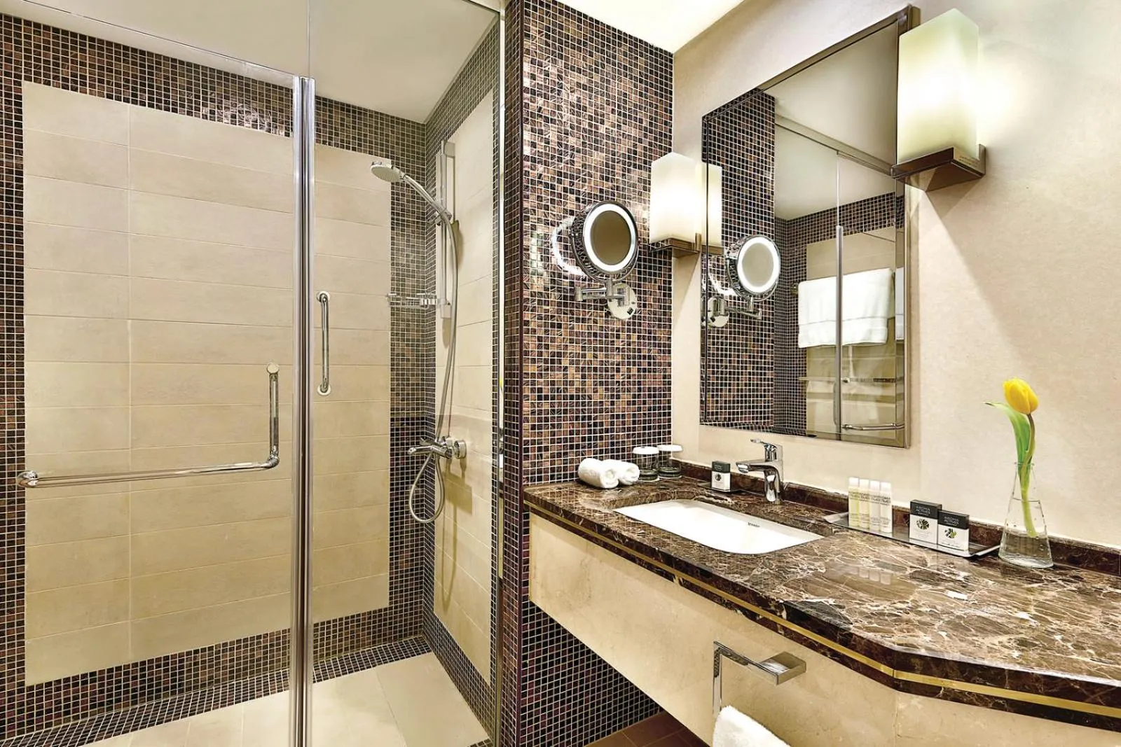 Shower in DoubleTree by Hilton Hotel Riyadh - Al Muroj Business Gate