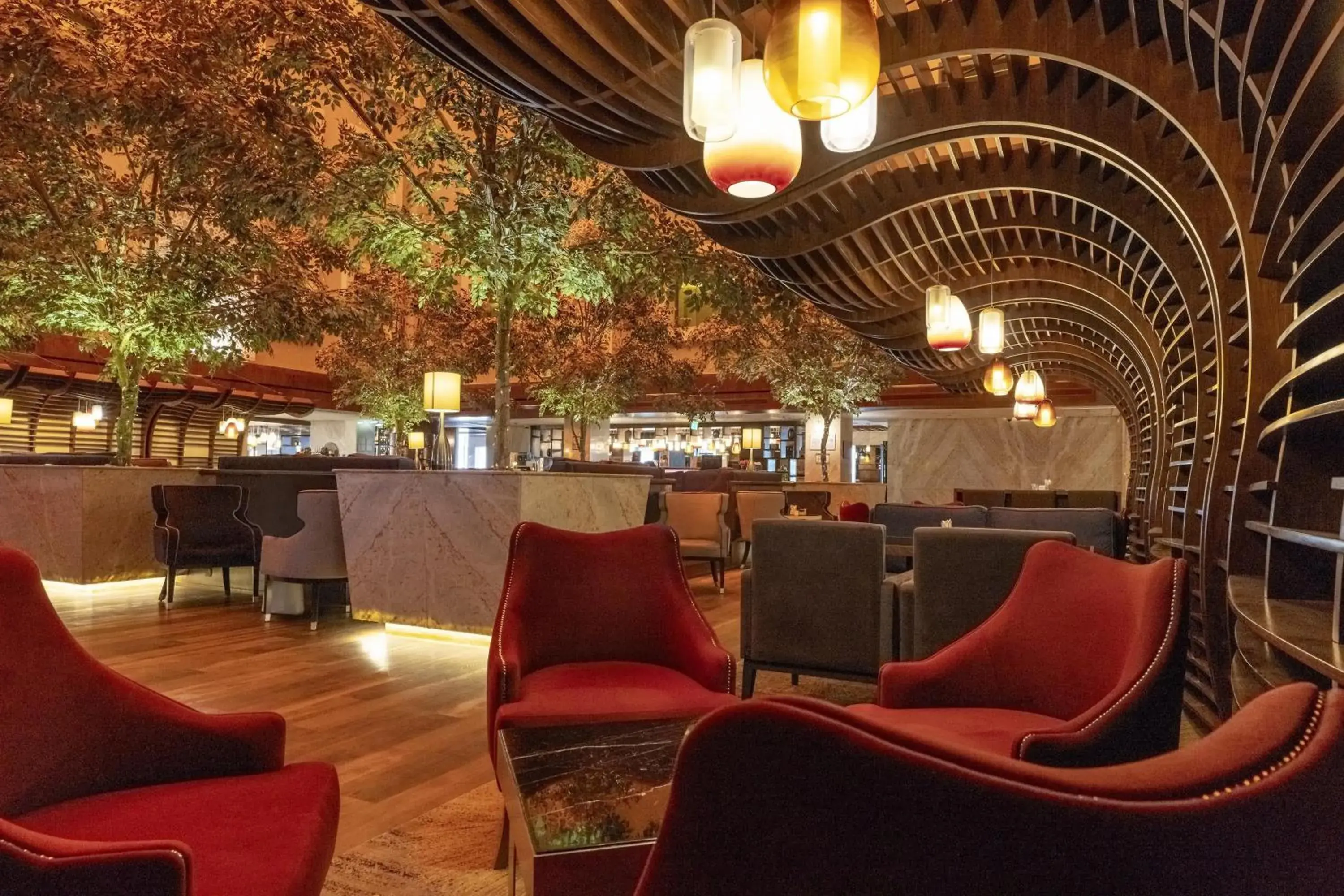 Lobby or reception in DoubleTree by Hilton Hotel Riyadh - Al Muroj Business Gate Lobby or reception in DoubleTree by Hilton Hotel Riyadh - Al Muroj Business Gate