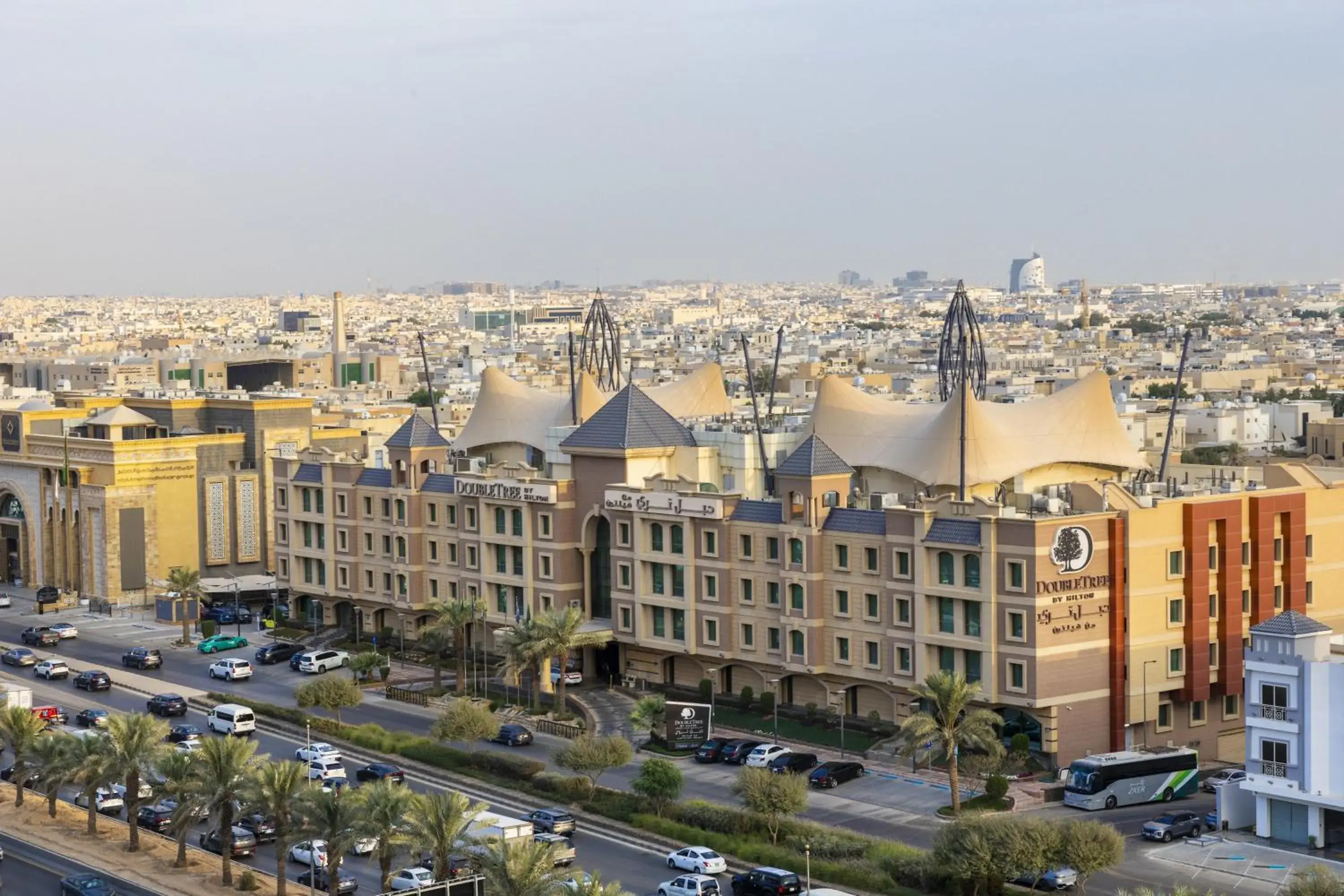 Property building in DoubleTree by Hilton Hotel Riyadh - Al Muroj Business Gate Property building in DoubleTree by Hilton Hotel Riyadh - Al Muroj Business Gate