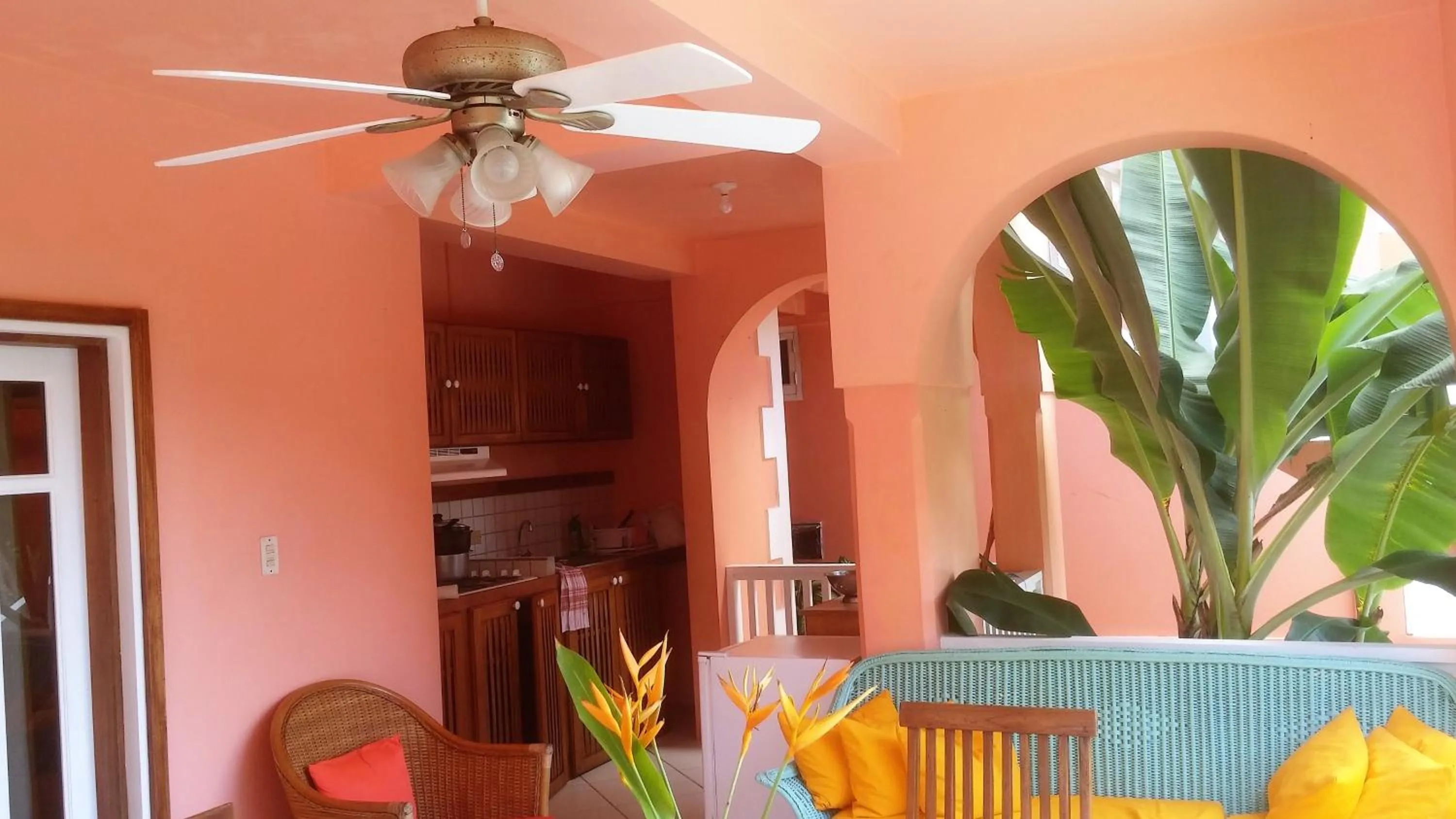 Balcony/Terrace in Tobago Hibiscus Golf Villas & Appartments