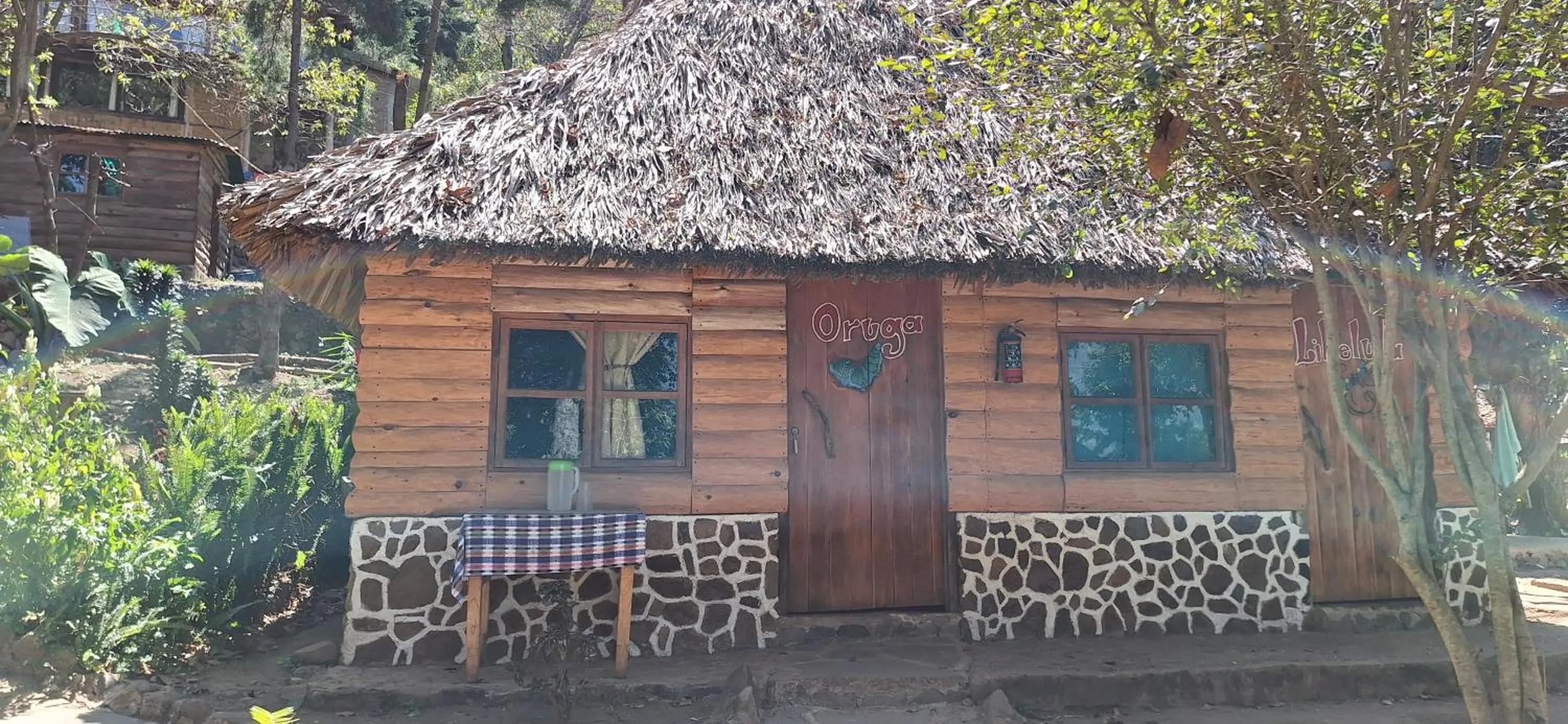 Bedroom in Eco-Hotel Mayachik