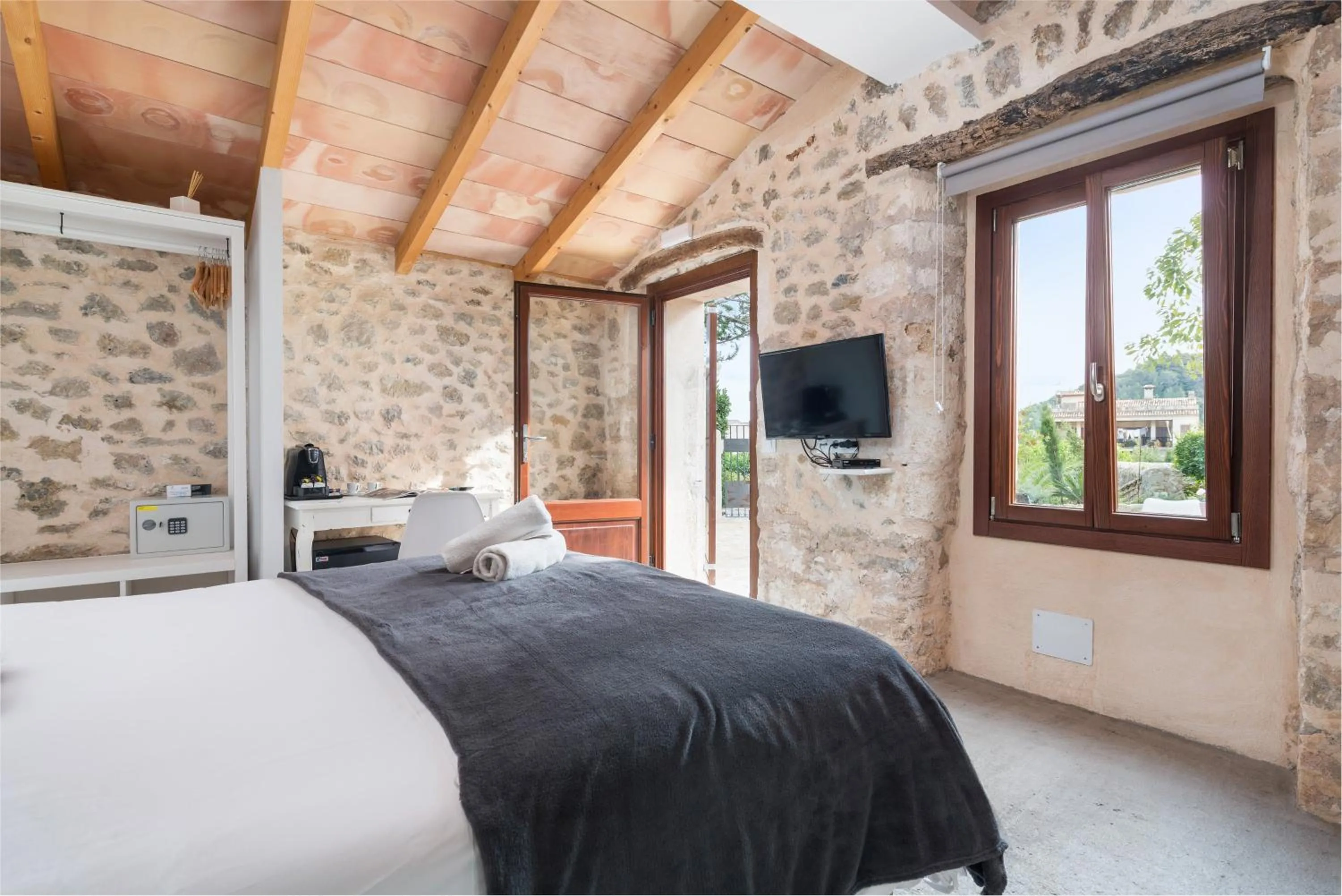 Bed in Hotel Turixant